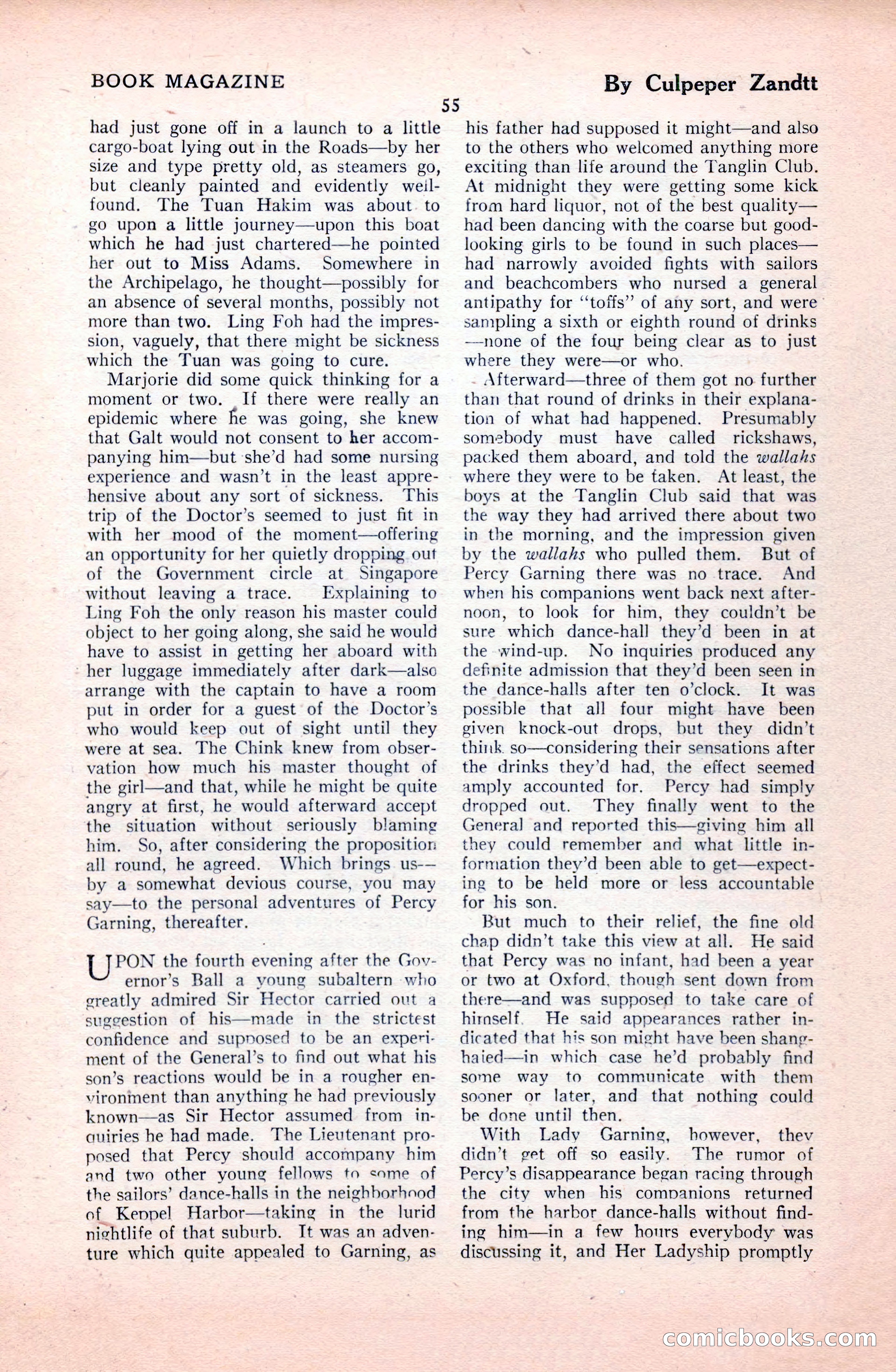 The Illustrated Blue Book Magazine, January 1928 — page 55 of 202