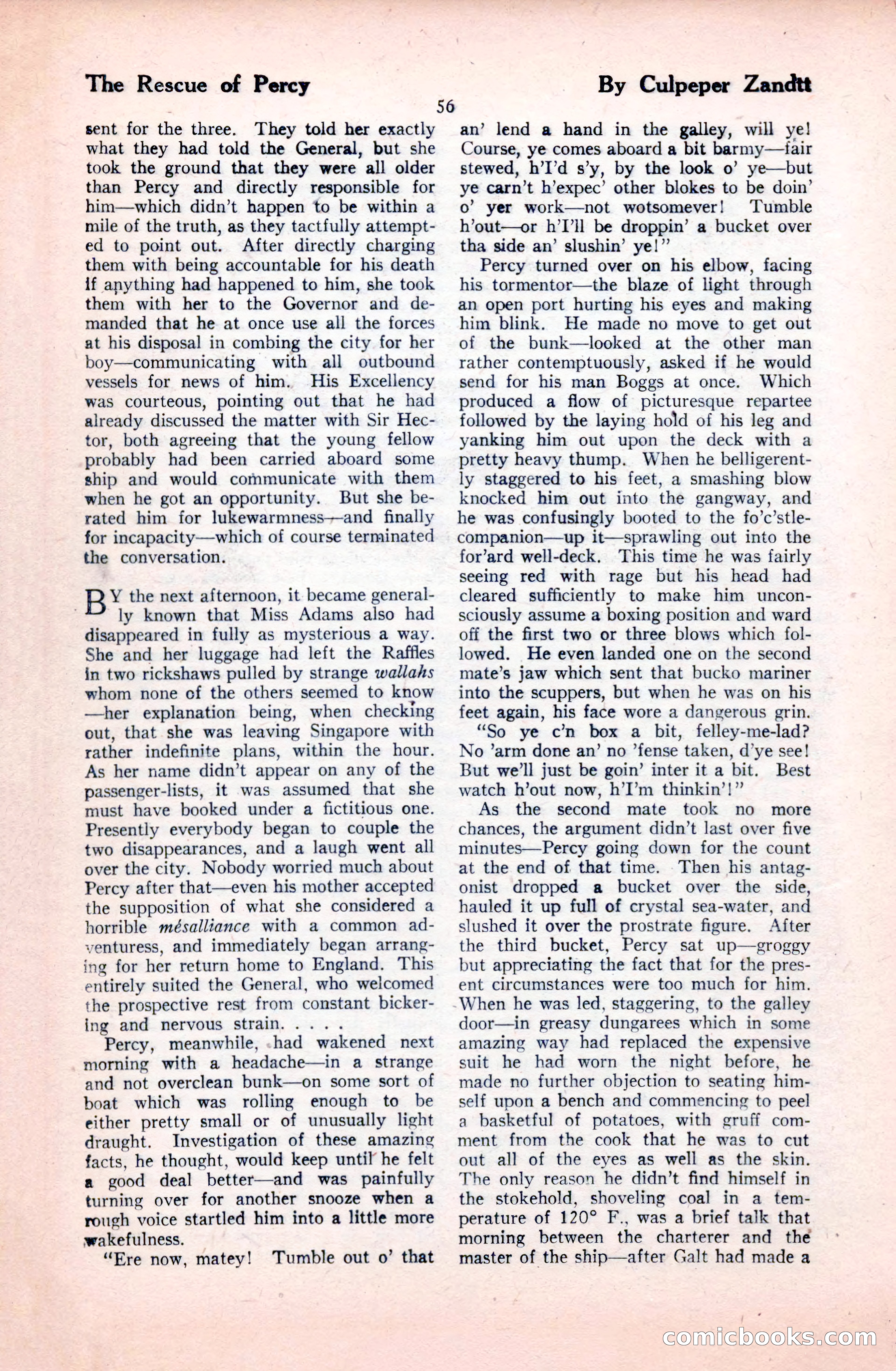 The Illustrated Blue Book Magazine, January 1928 — page 56 of 202