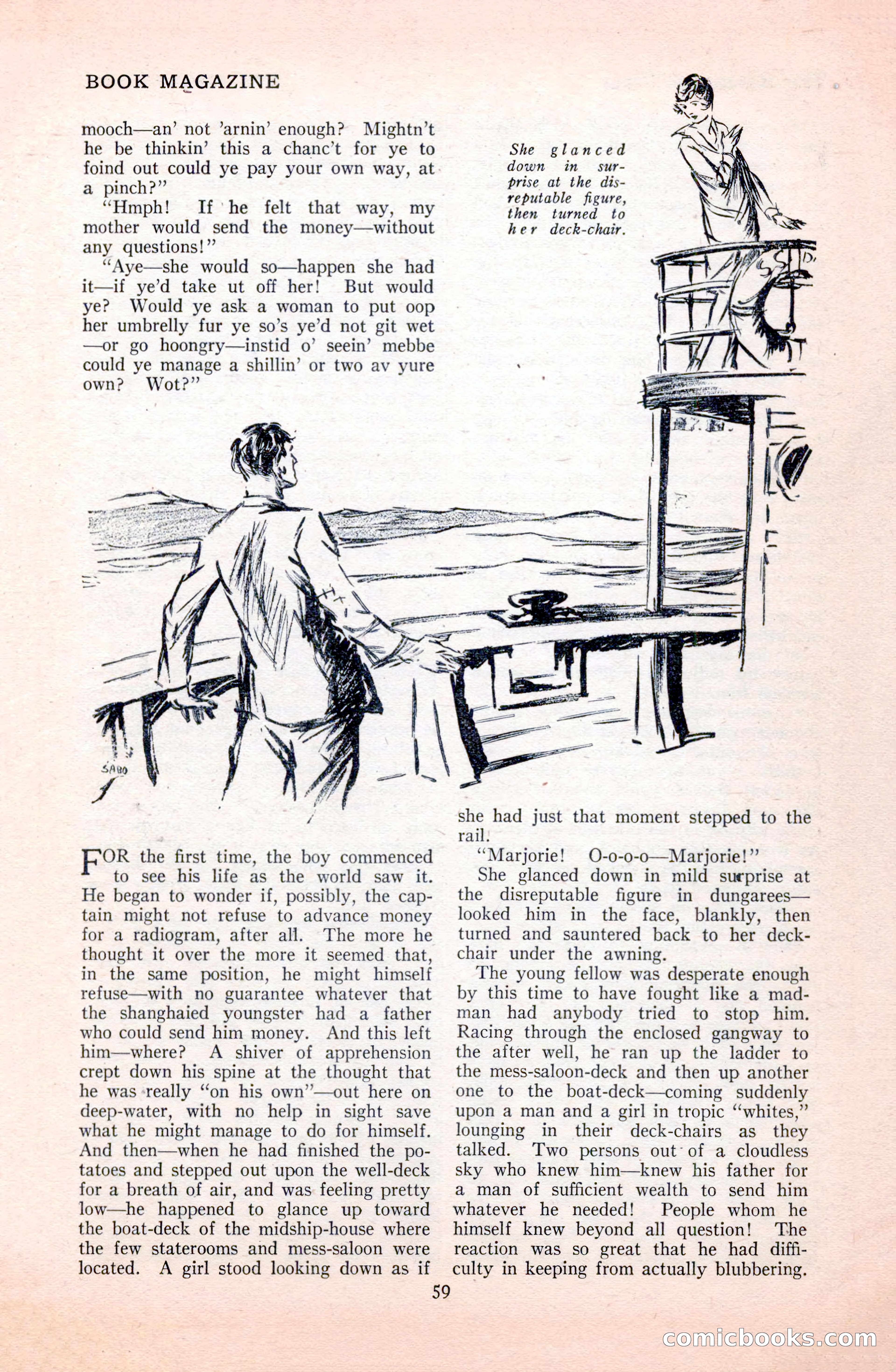 The Illustrated Blue Book Magazine, January 1928 — page 59 of 202