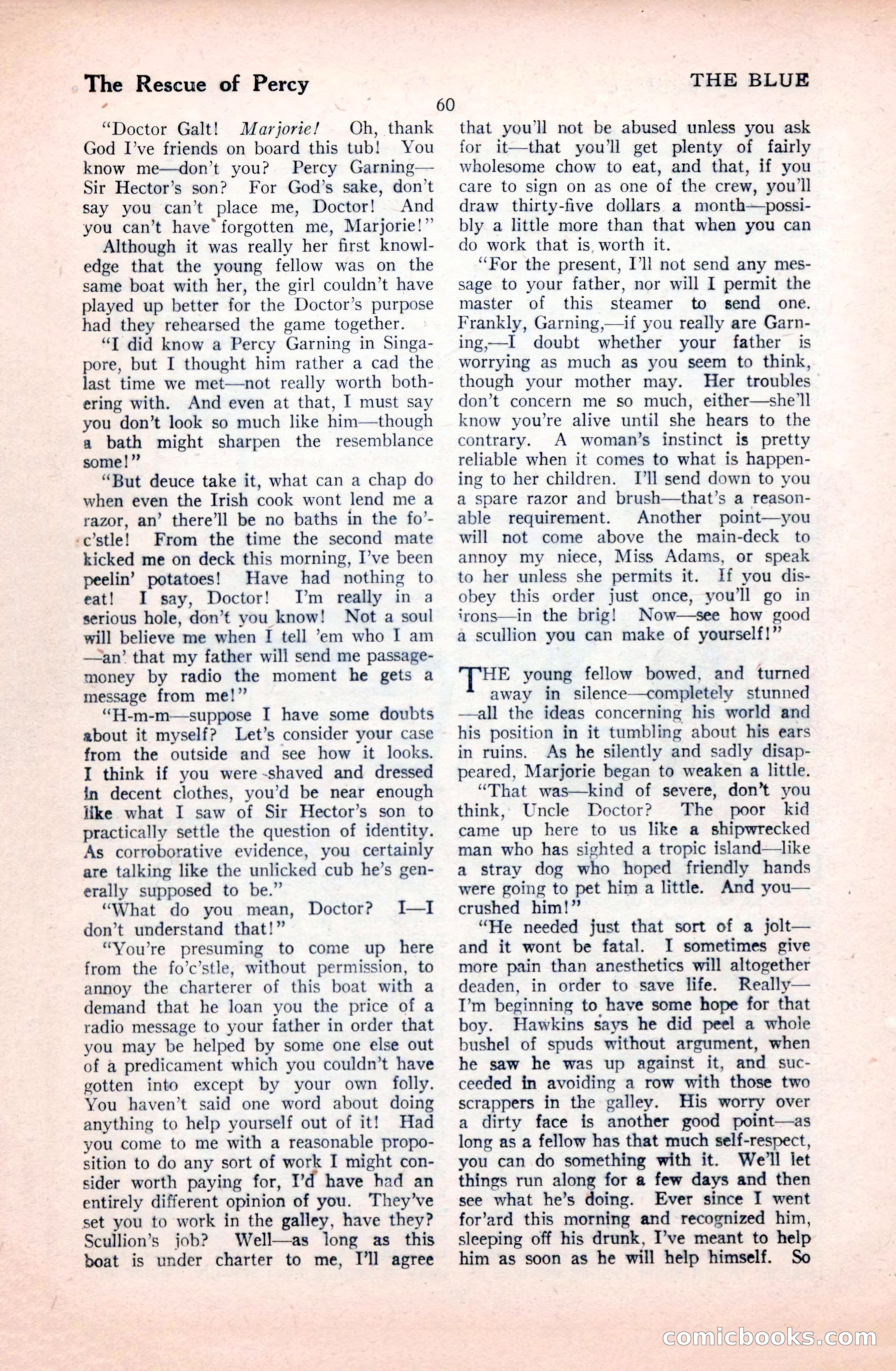 The Illustrated Blue Book Magazine, January 1928 — page 60 of 202