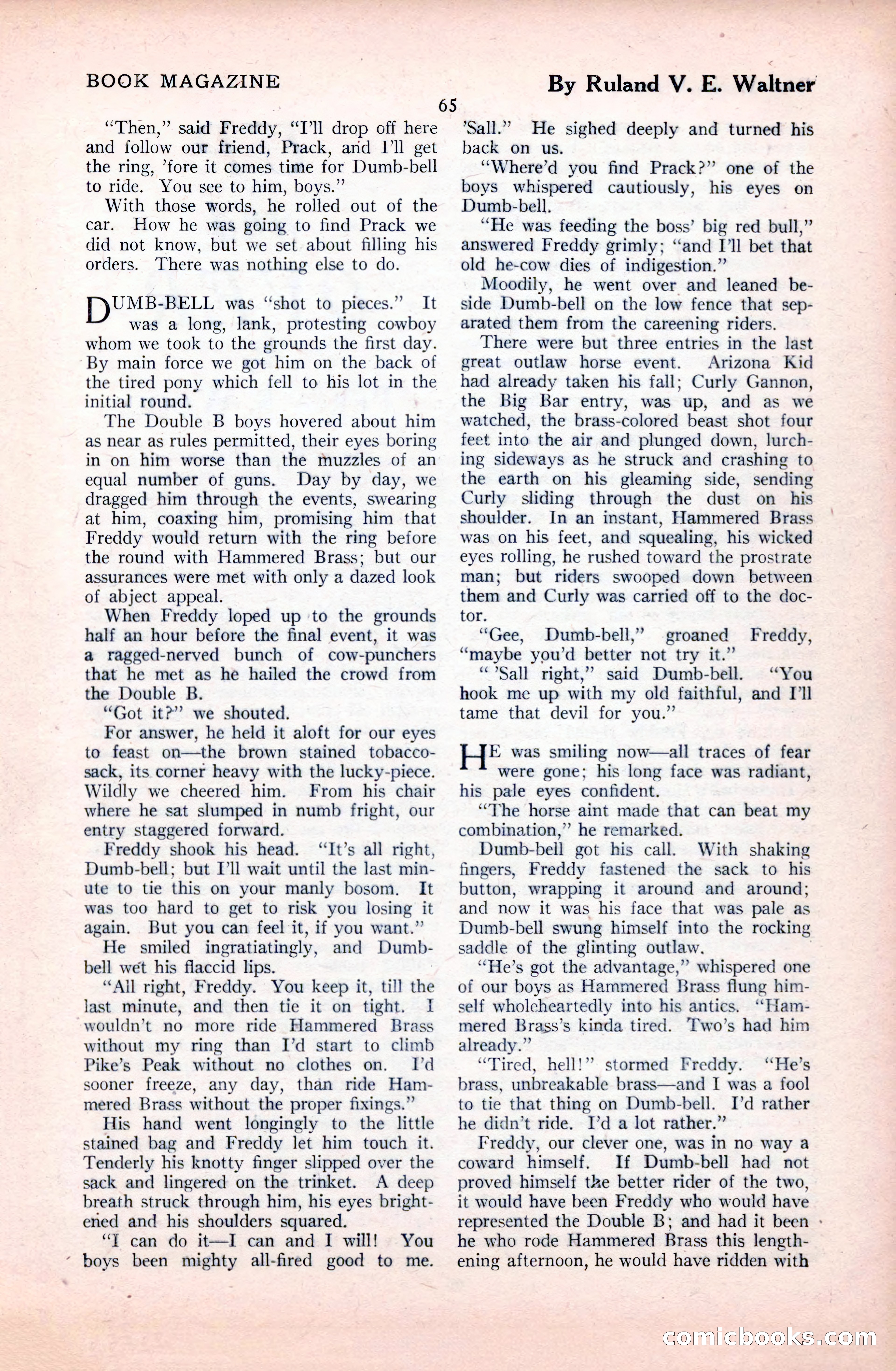 The Illustrated Blue Book Magazine, January 1928 — page 65 of 202