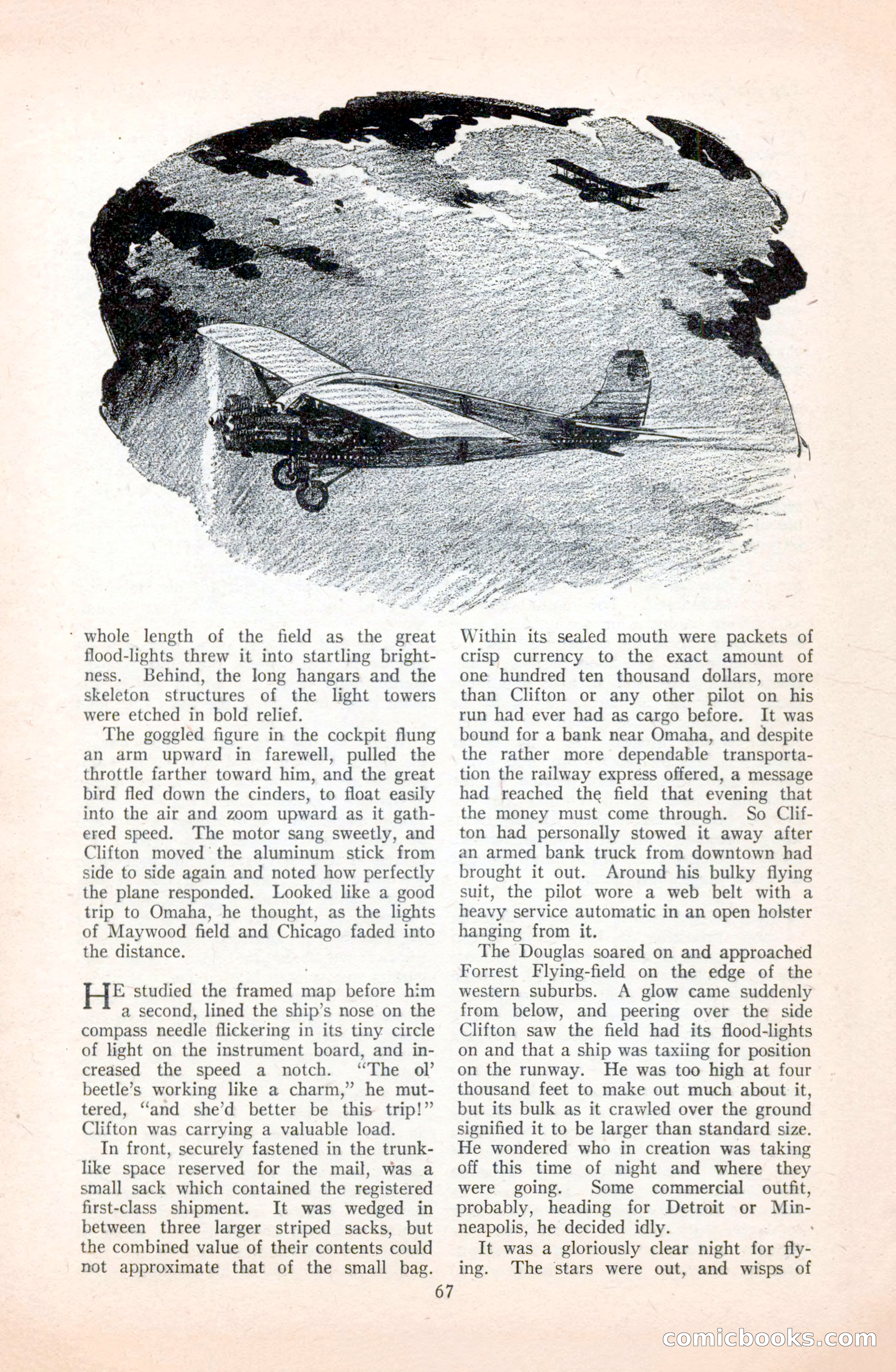 The Illustrated Blue Book Magazine, January 1928 — page 67 of 202