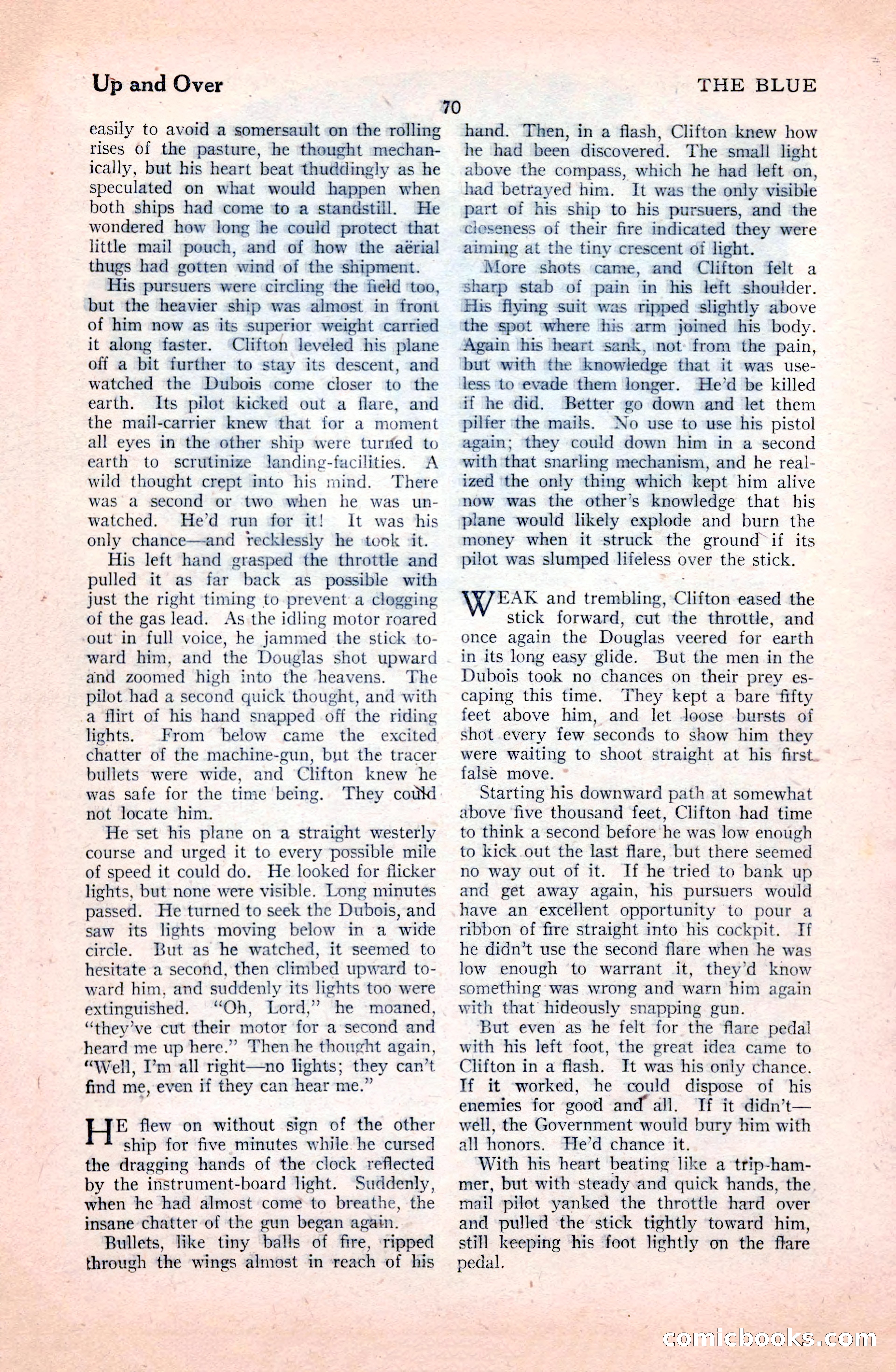 The Illustrated Blue Book Magazine, January 1928 — page 70 of 202