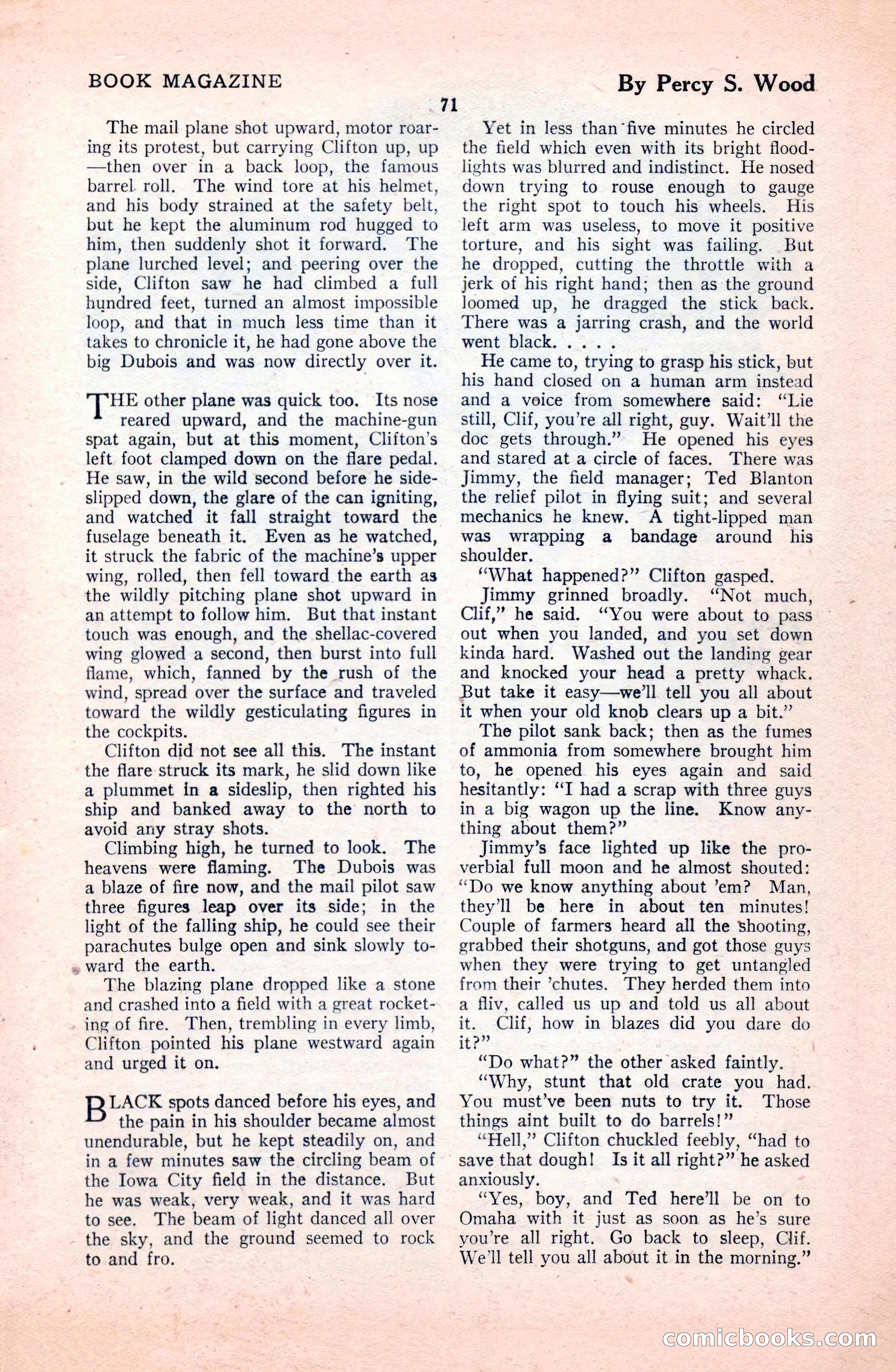 The Illustrated Blue Book Magazine, January 1928 — page 71 of 202