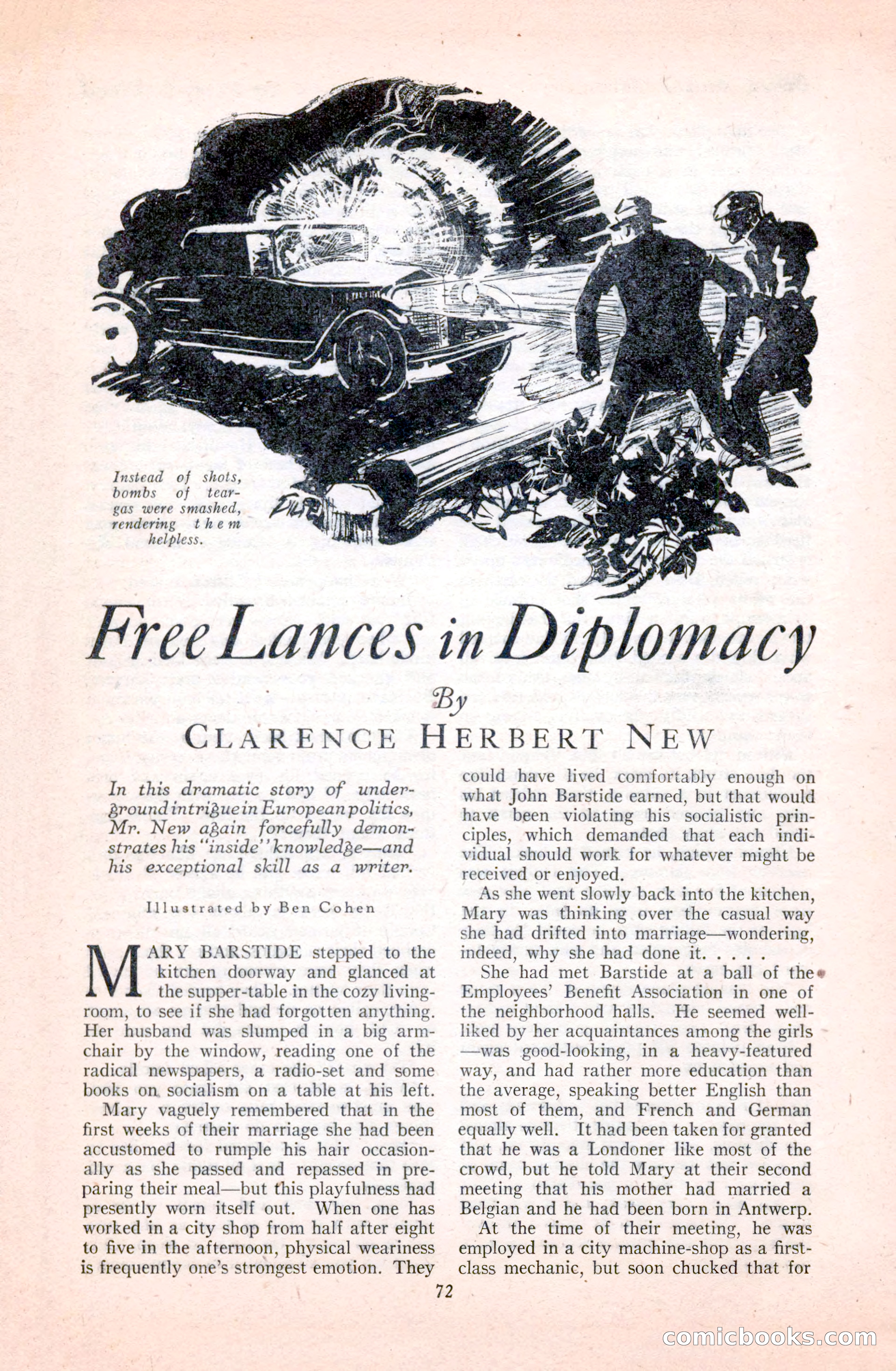 The Illustrated Blue Book Magazine, January 1928 — page 72 of 202