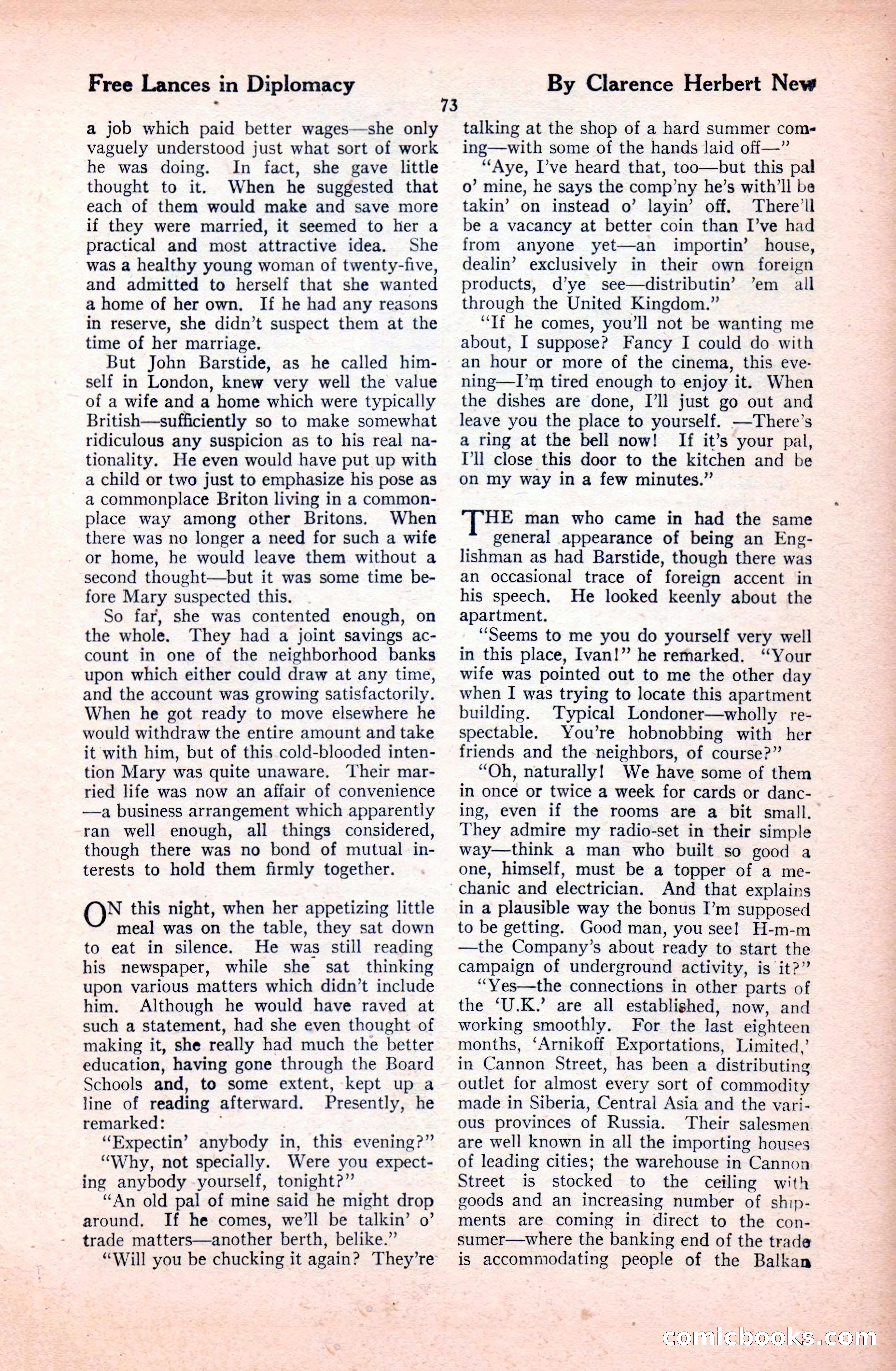 The Illustrated Blue Book Magazine, January 1928 — page 73 of 202