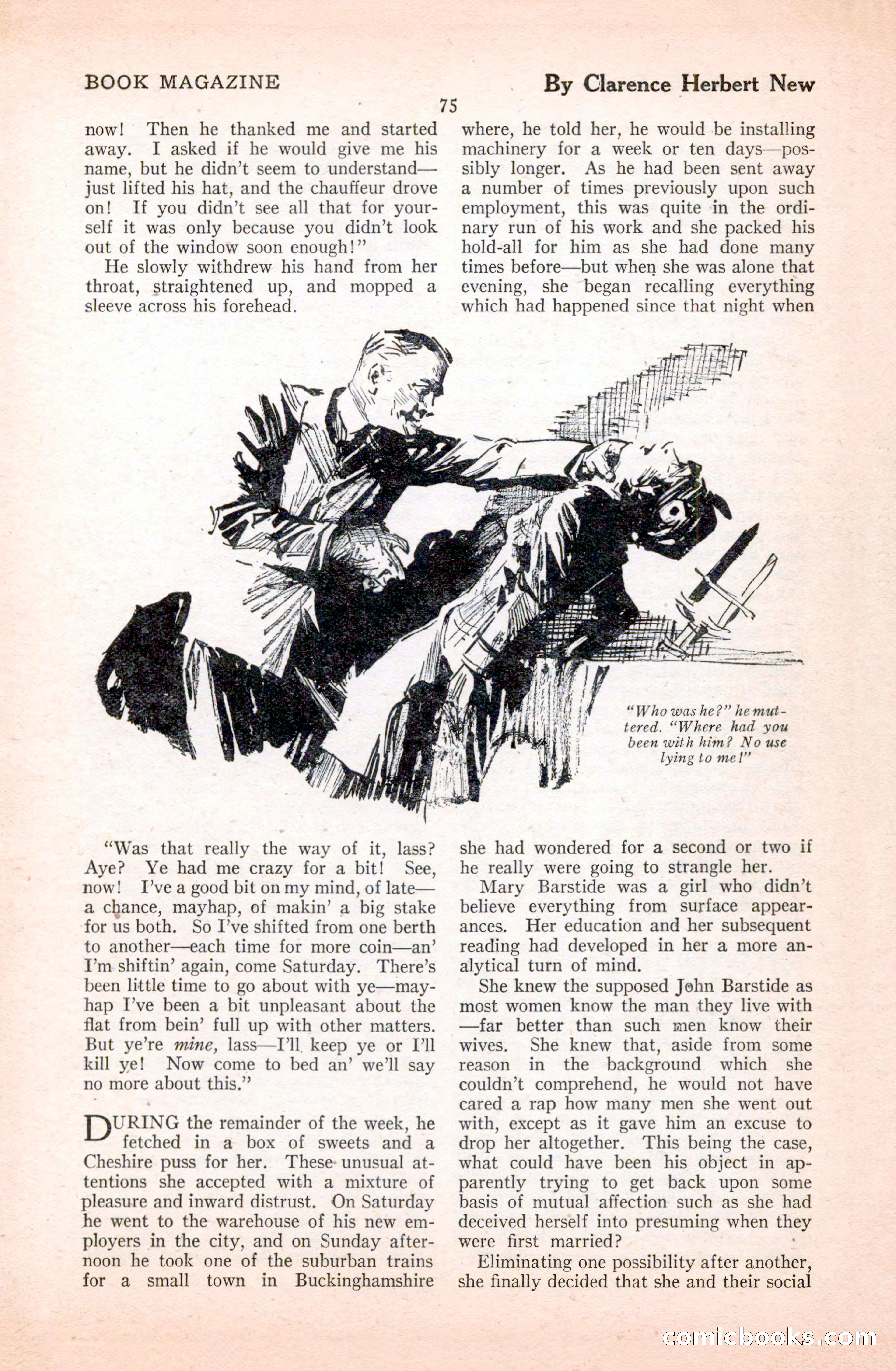 The Illustrated Blue Book Magazine, January 1928 — page 75 of 202