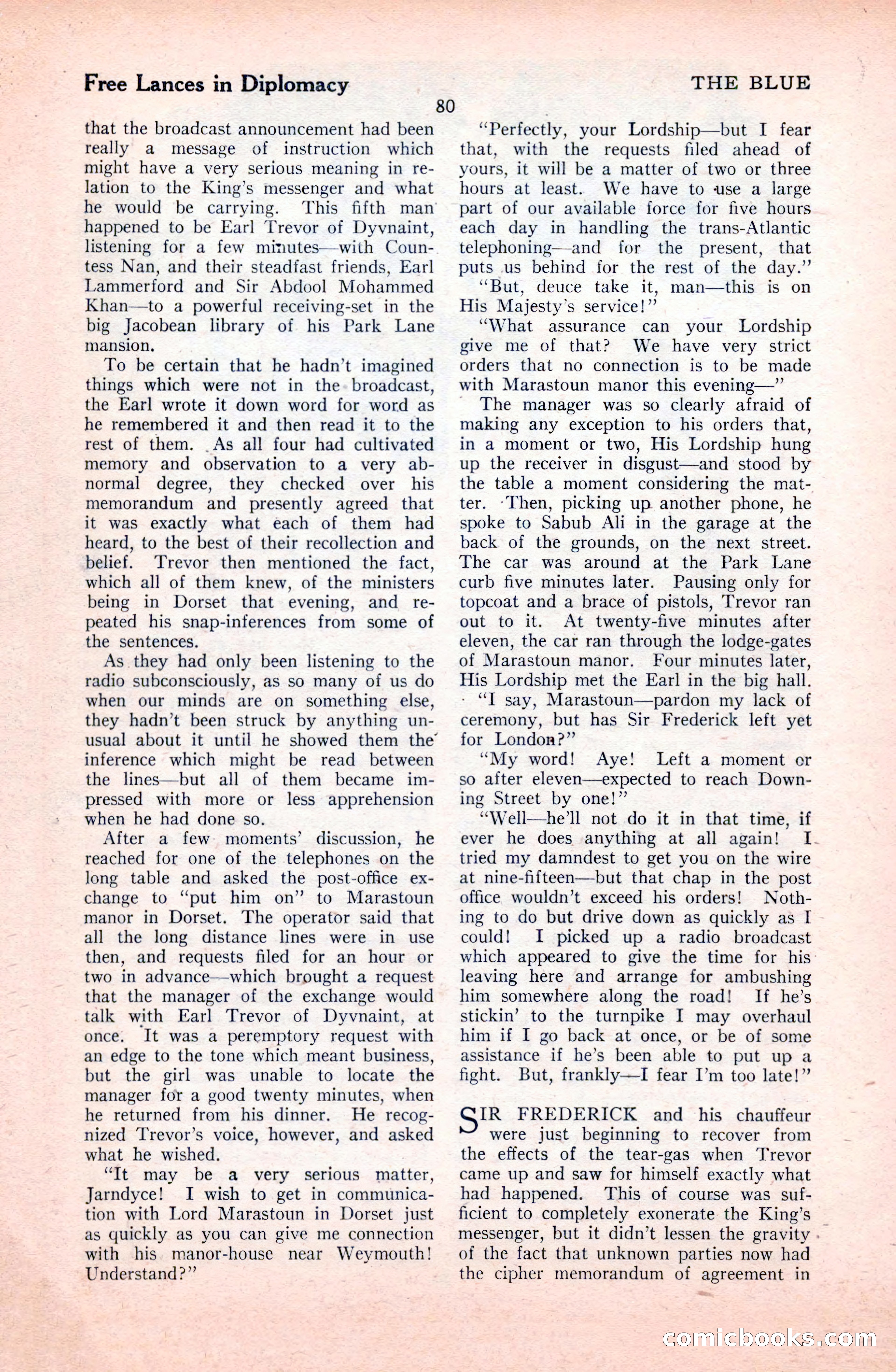 The Illustrated Blue Book Magazine, January 1928 — page 80 of 202