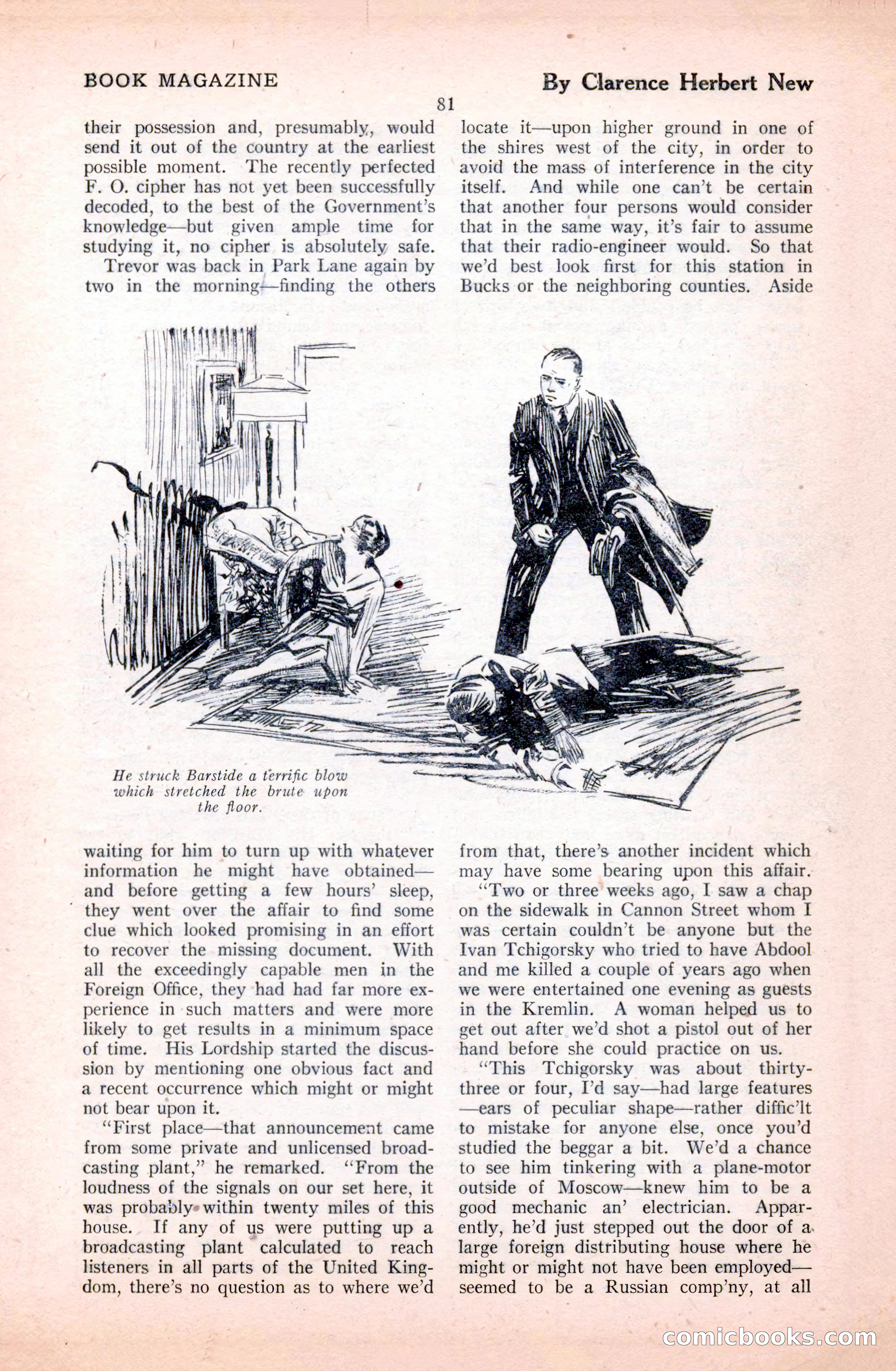 The Illustrated Blue Book Magazine, January 1928 — page 81 of 202