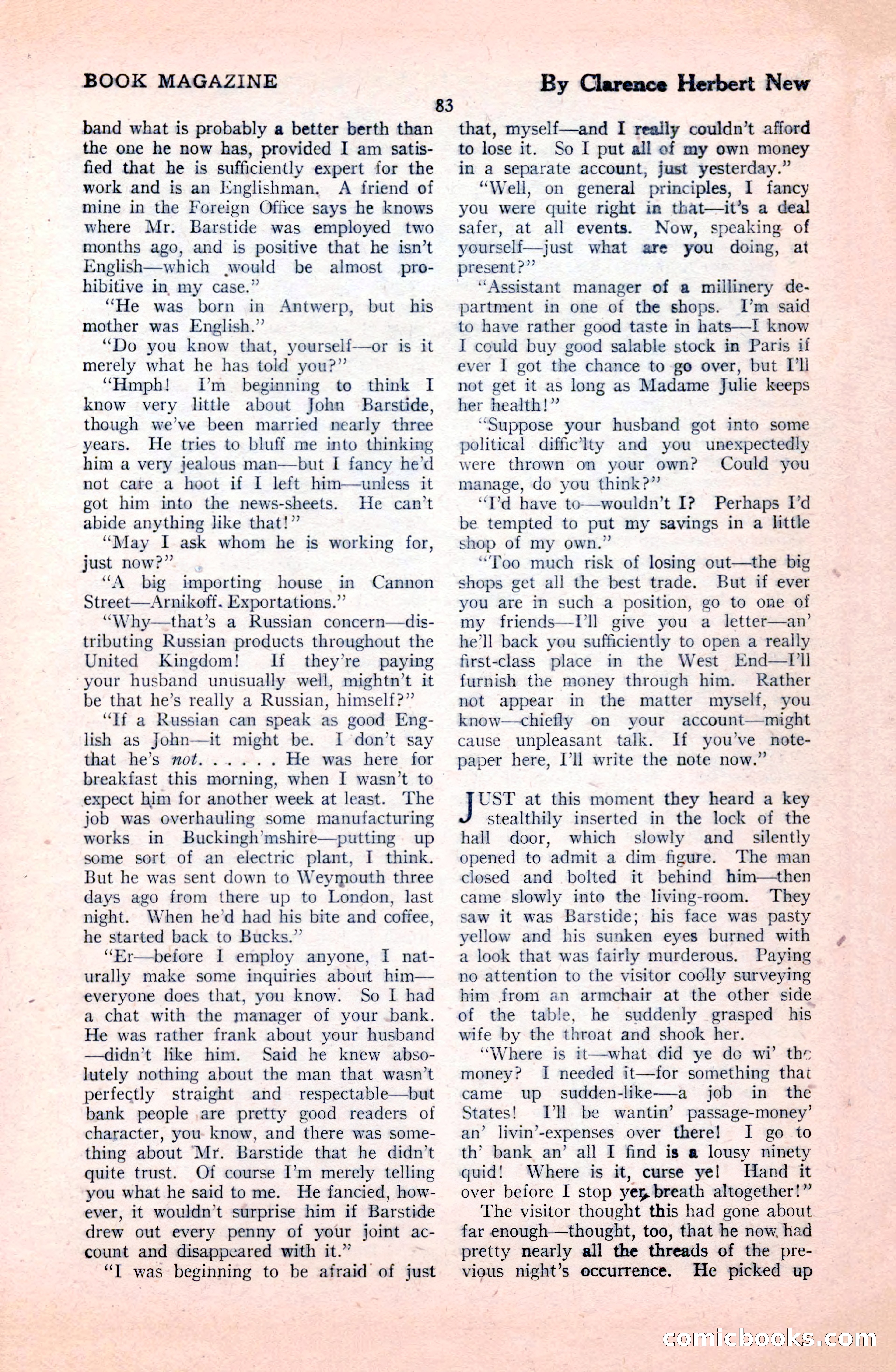 The Illustrated Blue Book Magazine, January 1928 — page 83 of 202