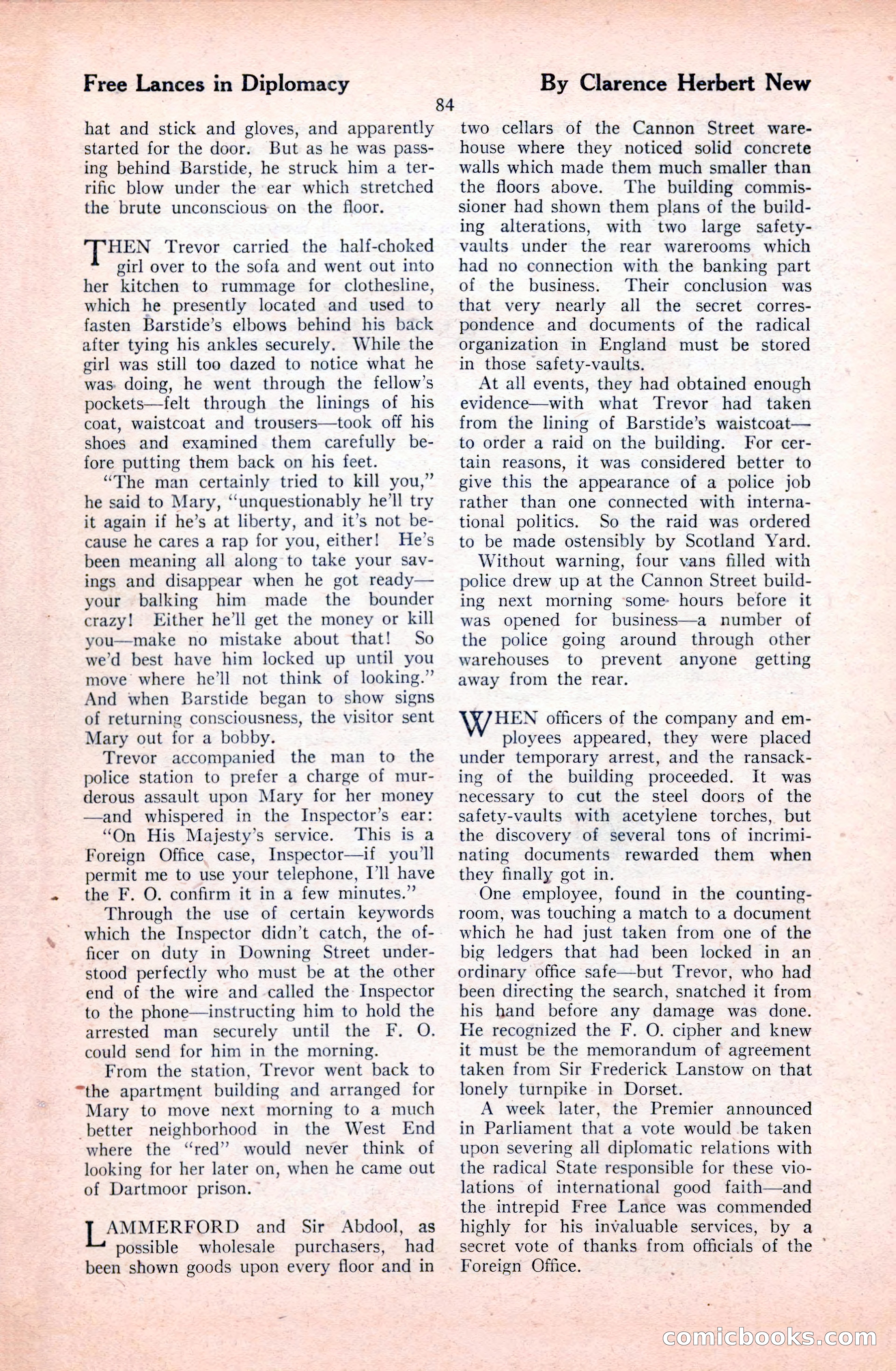 The Illustrated Blue Book Magazine, January 1928 — page 84 of 202