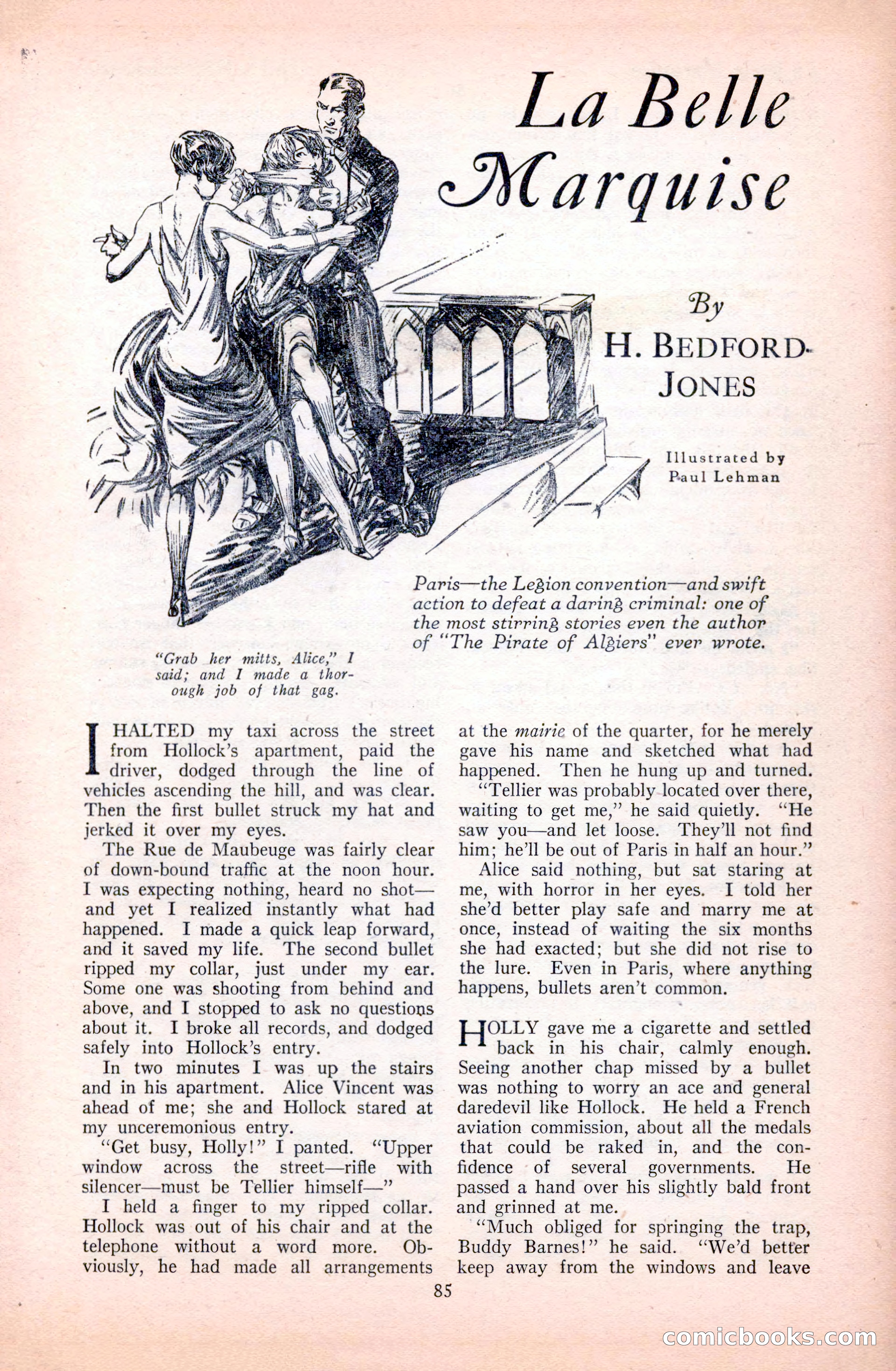 The Illustrated Blue Book Magazine, January 1928 — page 85 of 202