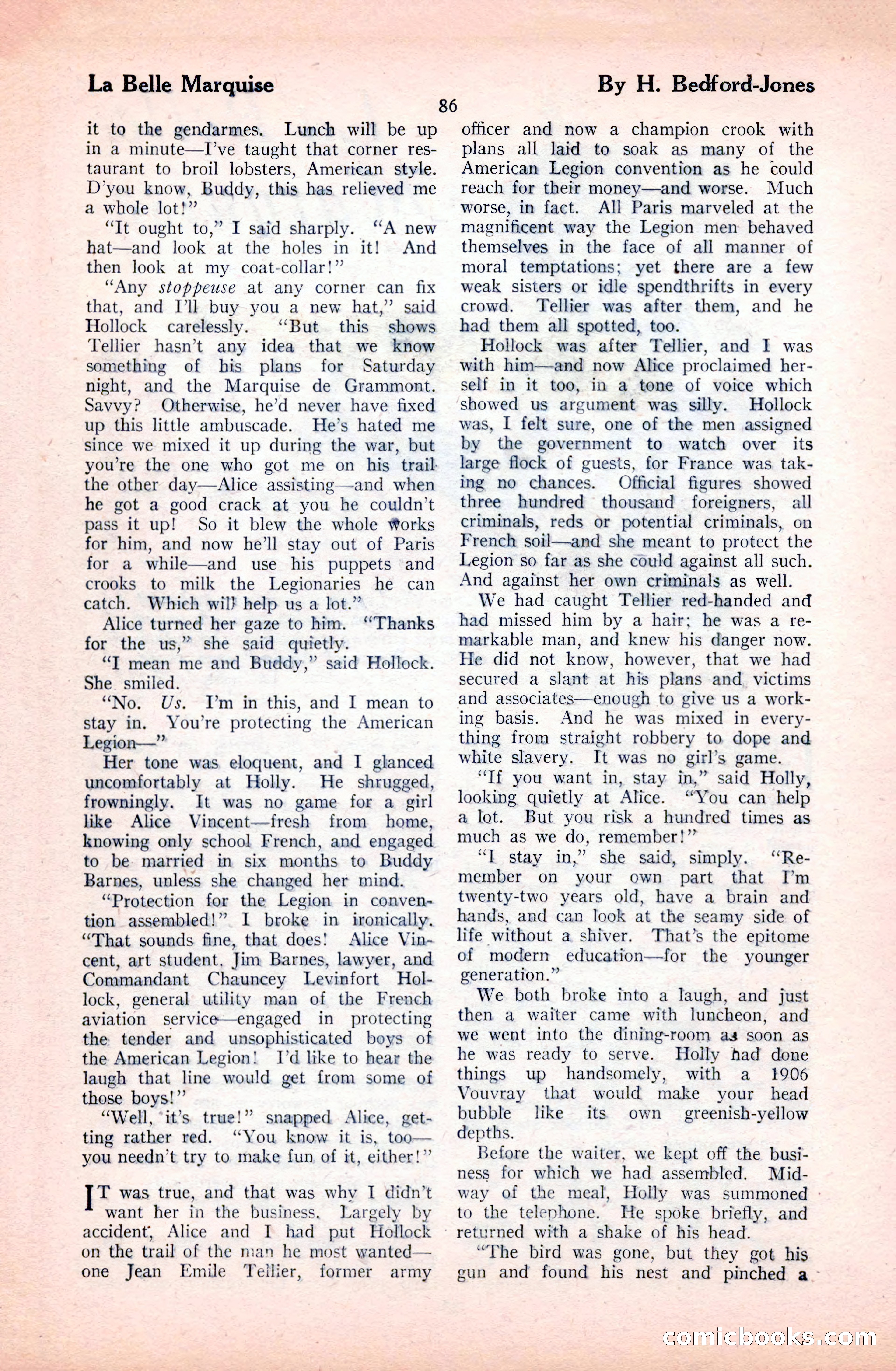 The Illustrated Blue Book Magazine, January 1928 — page 86 of 202