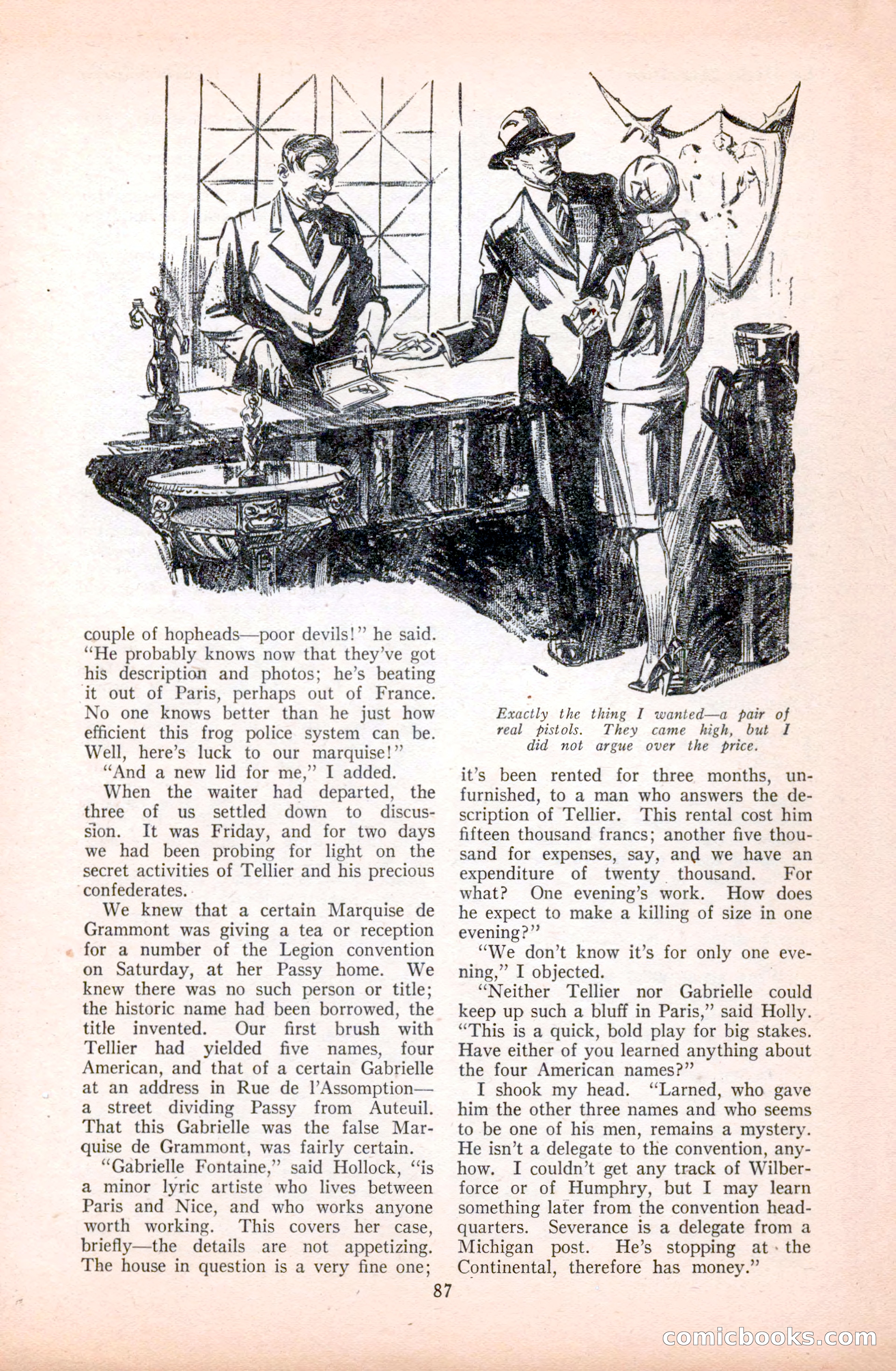 The Illustrated Blue Book Magazine, January 1928 — page 87 of 202