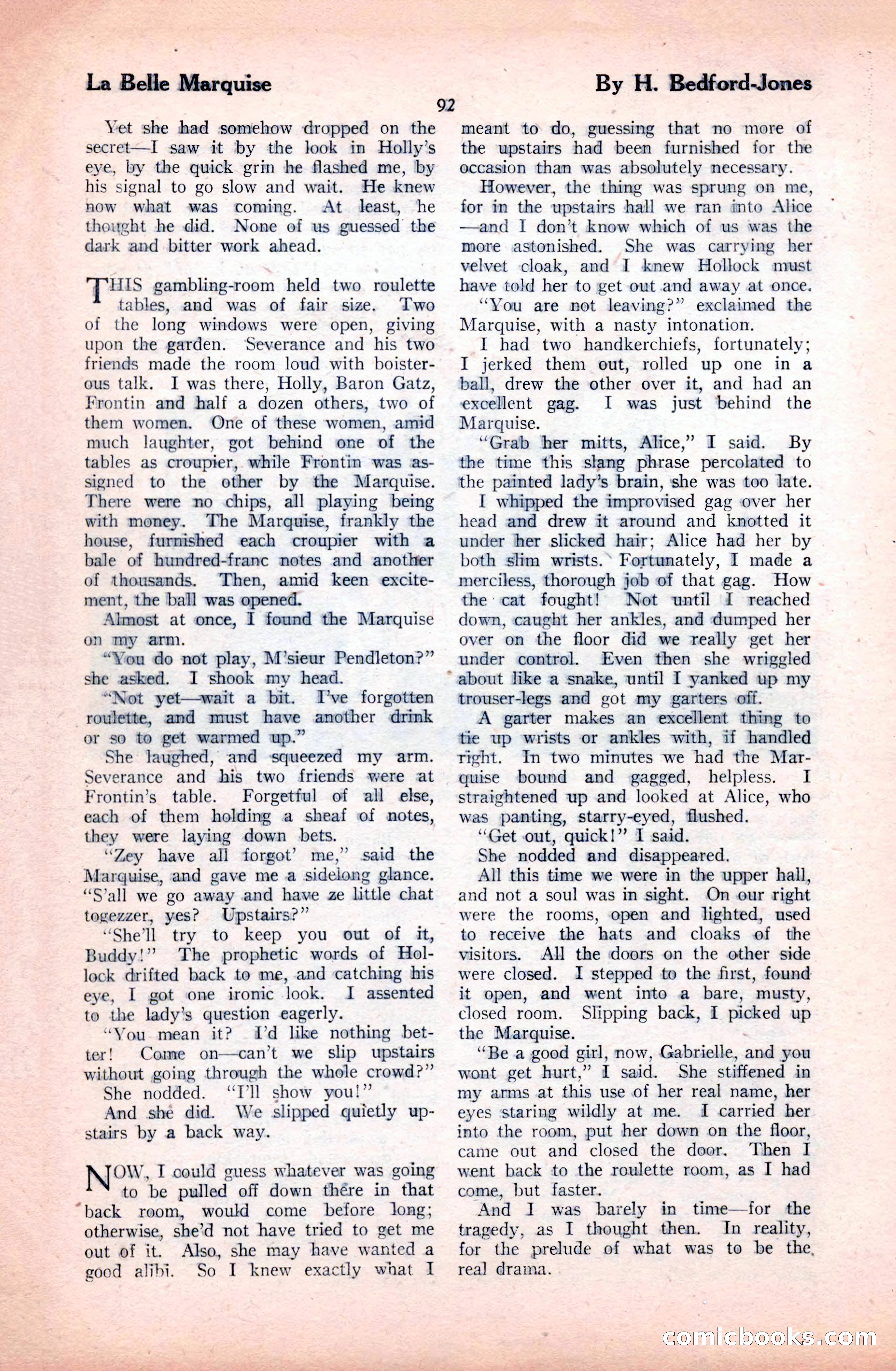 The Illustrated Blue Book Magazine, January 1928 — page 92 of 202