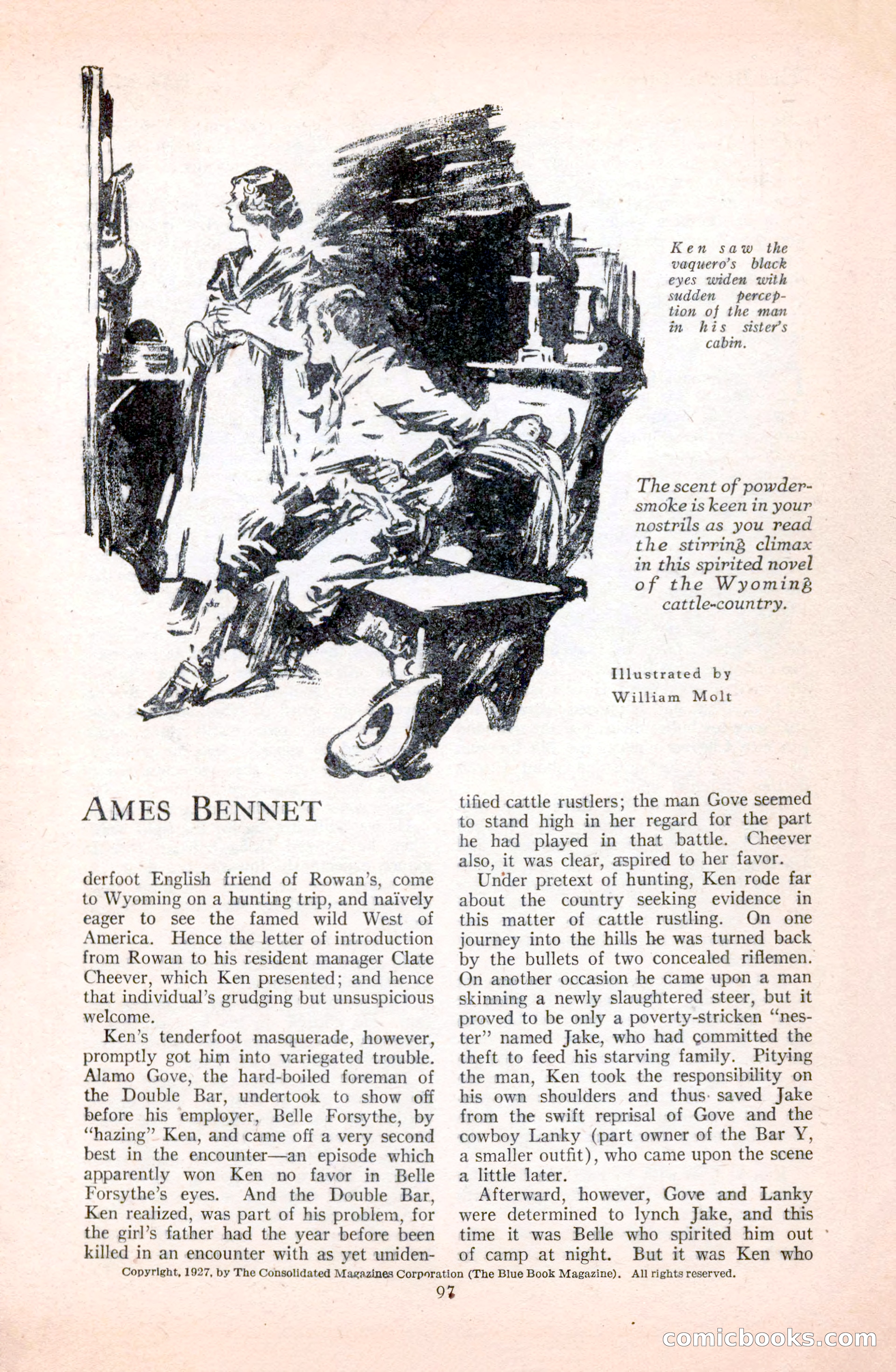 The Illustrated Blue Book Magazine, January 1928 — page 97 of 202