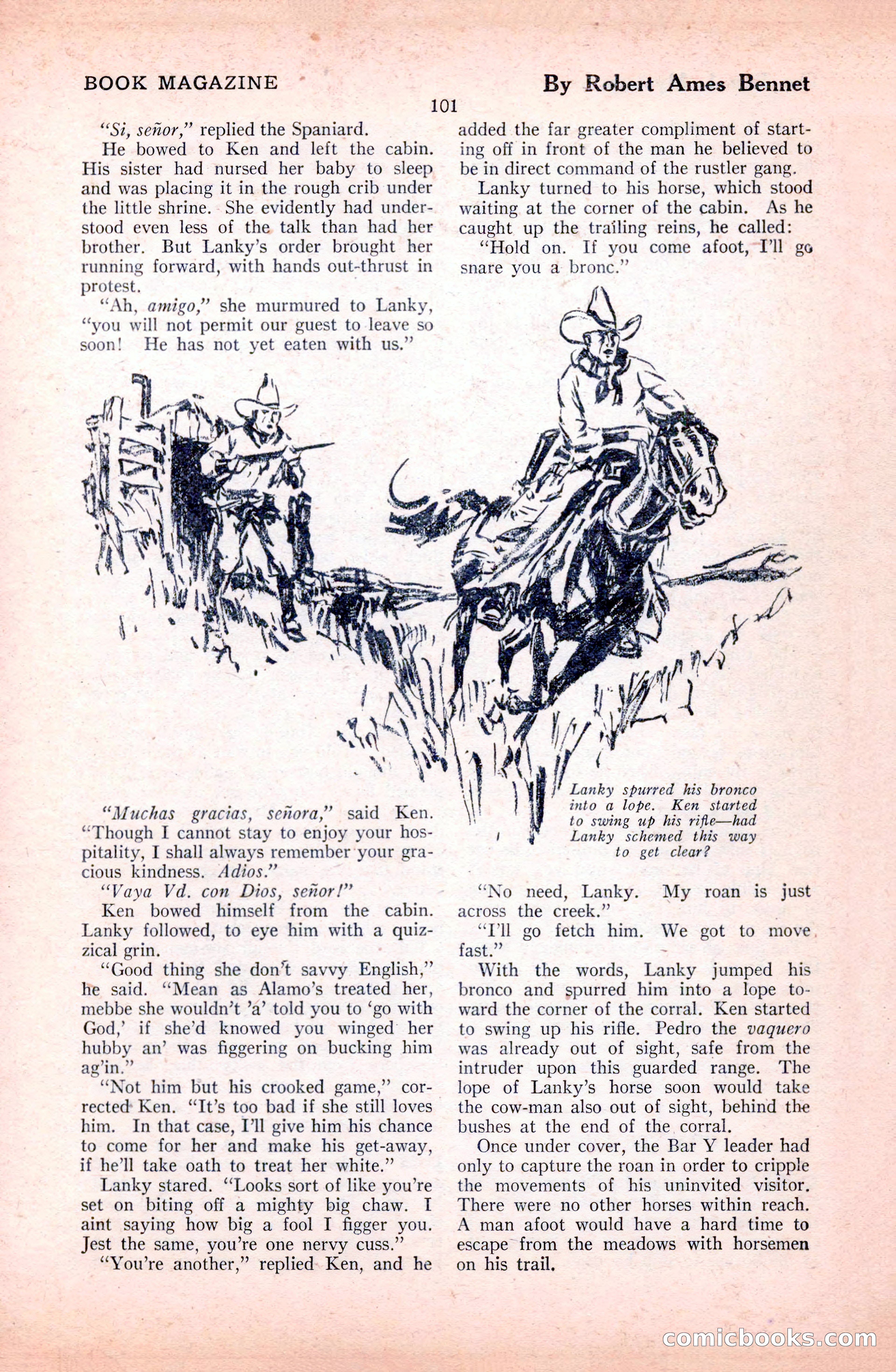The Illustrated Blue Book Magazine, January 1928 — page 101 of 202