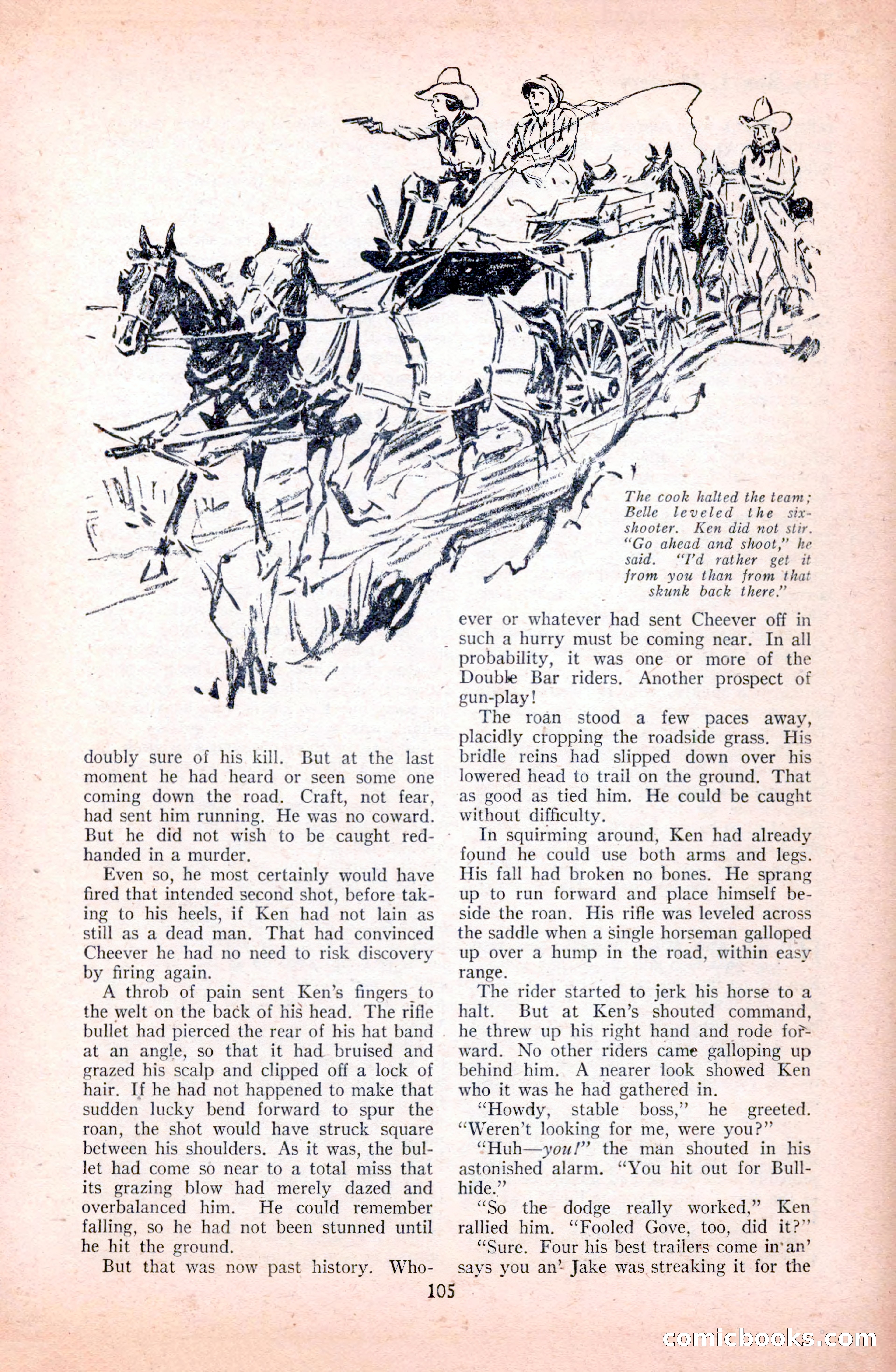 The Illustrated Blue Book Magazine, January 1928 — page 105 of 202