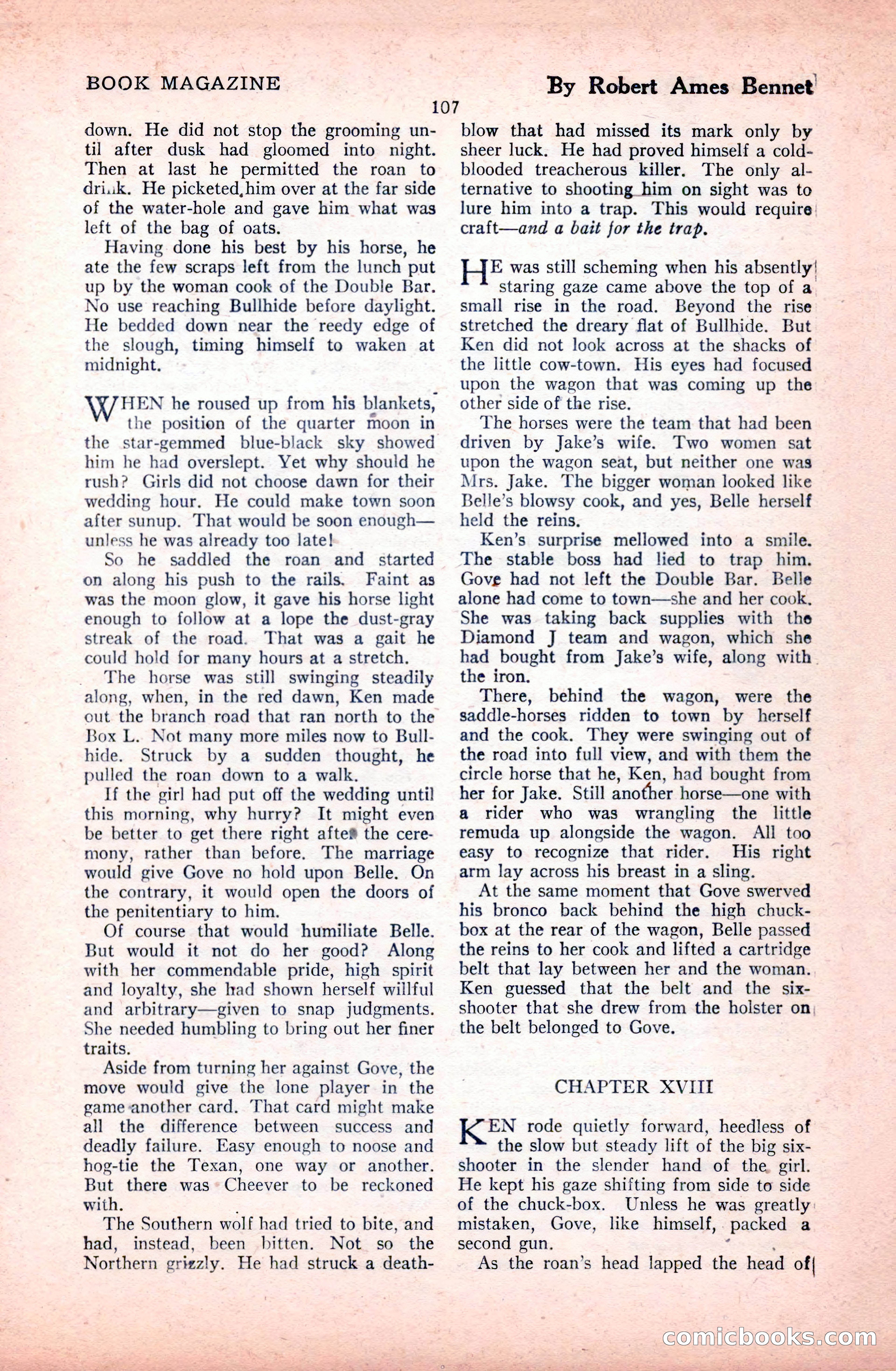 The Illustrated Blue Book Magazine, January 1928 — page 107 of 202
