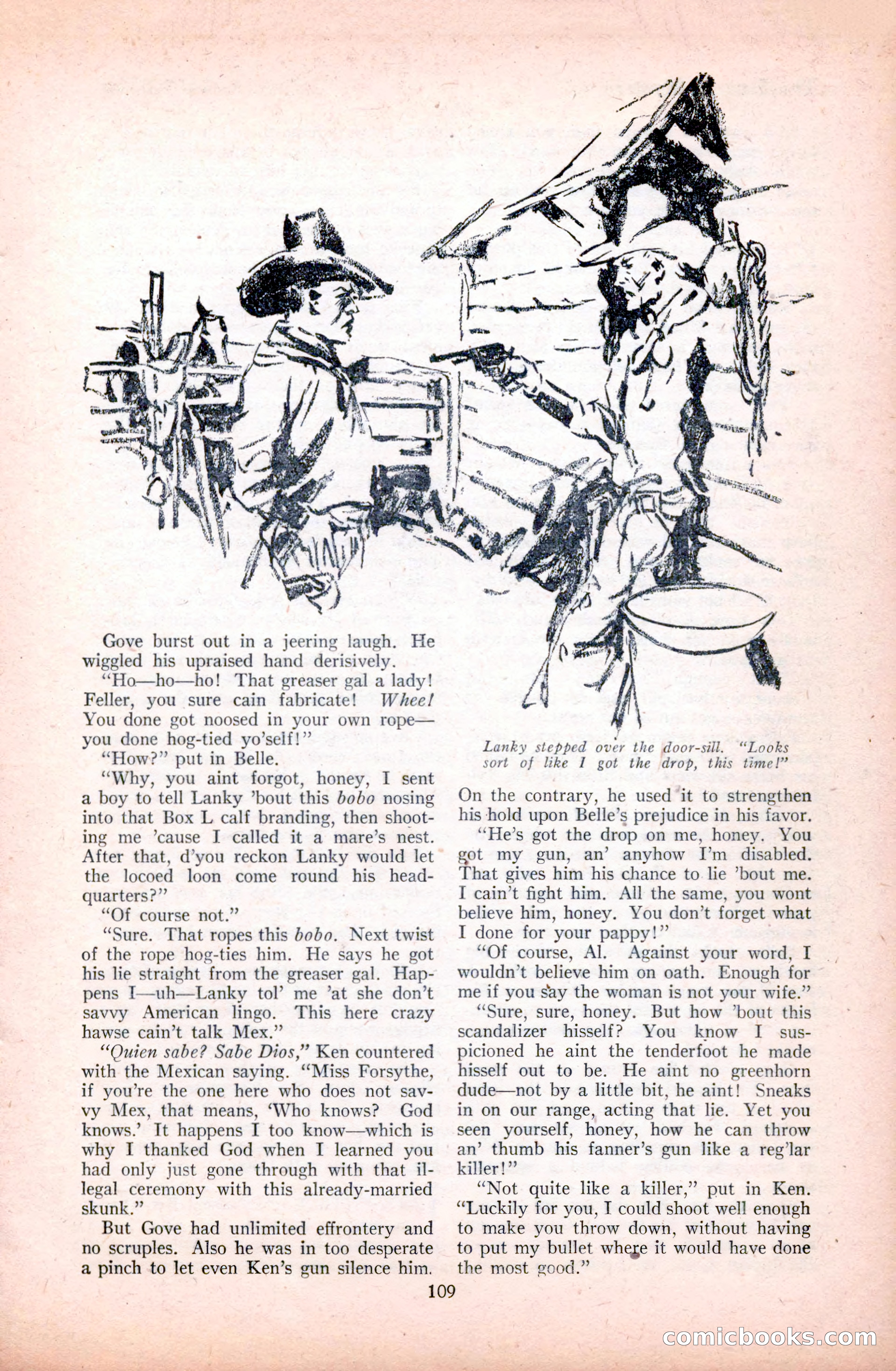 The Illustrated Blue Book Magazine, January 1928 — page 109 of 202