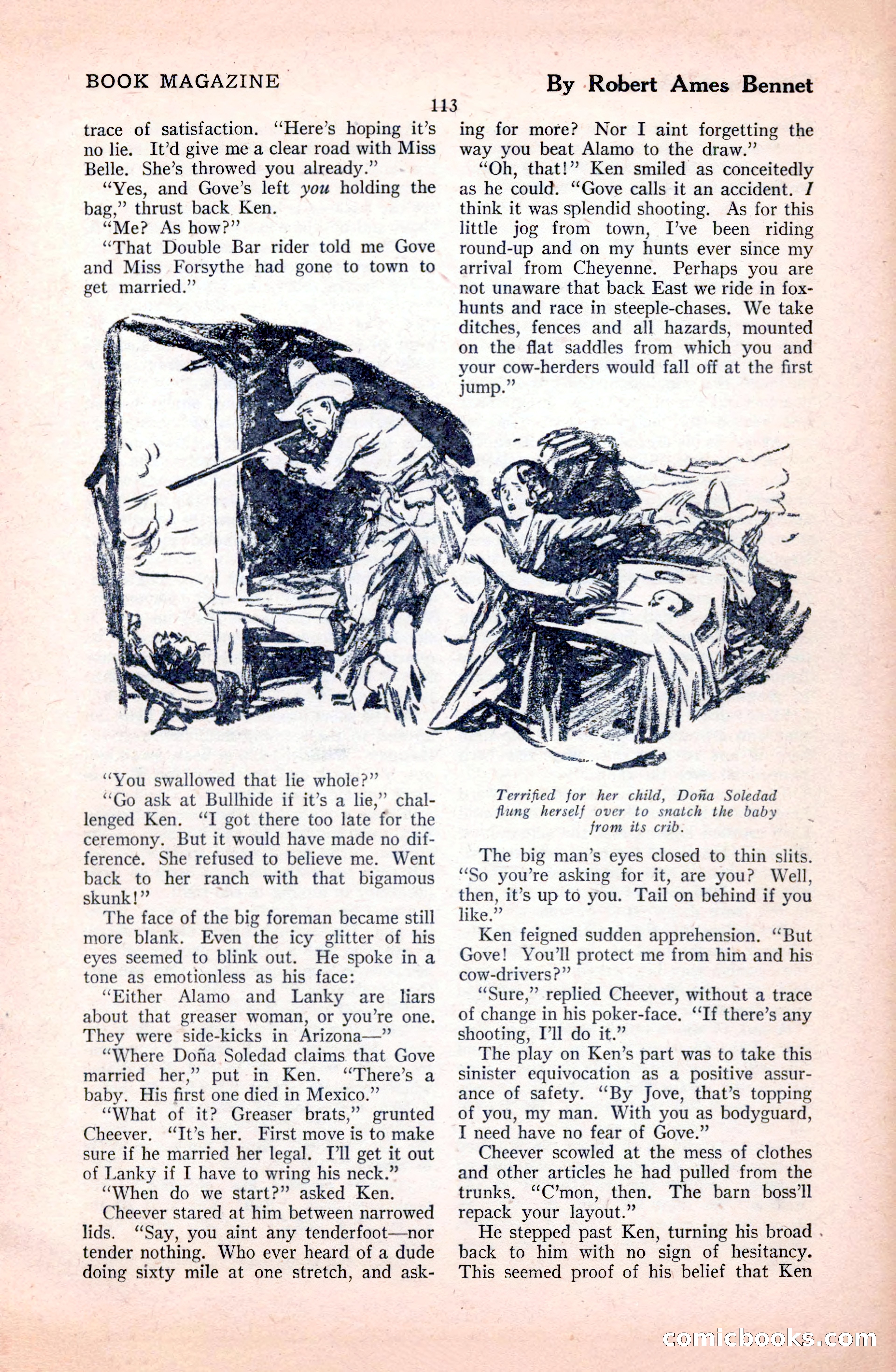 The Illustrated Blue Book Magazine, January 1928 — page 113 of 202