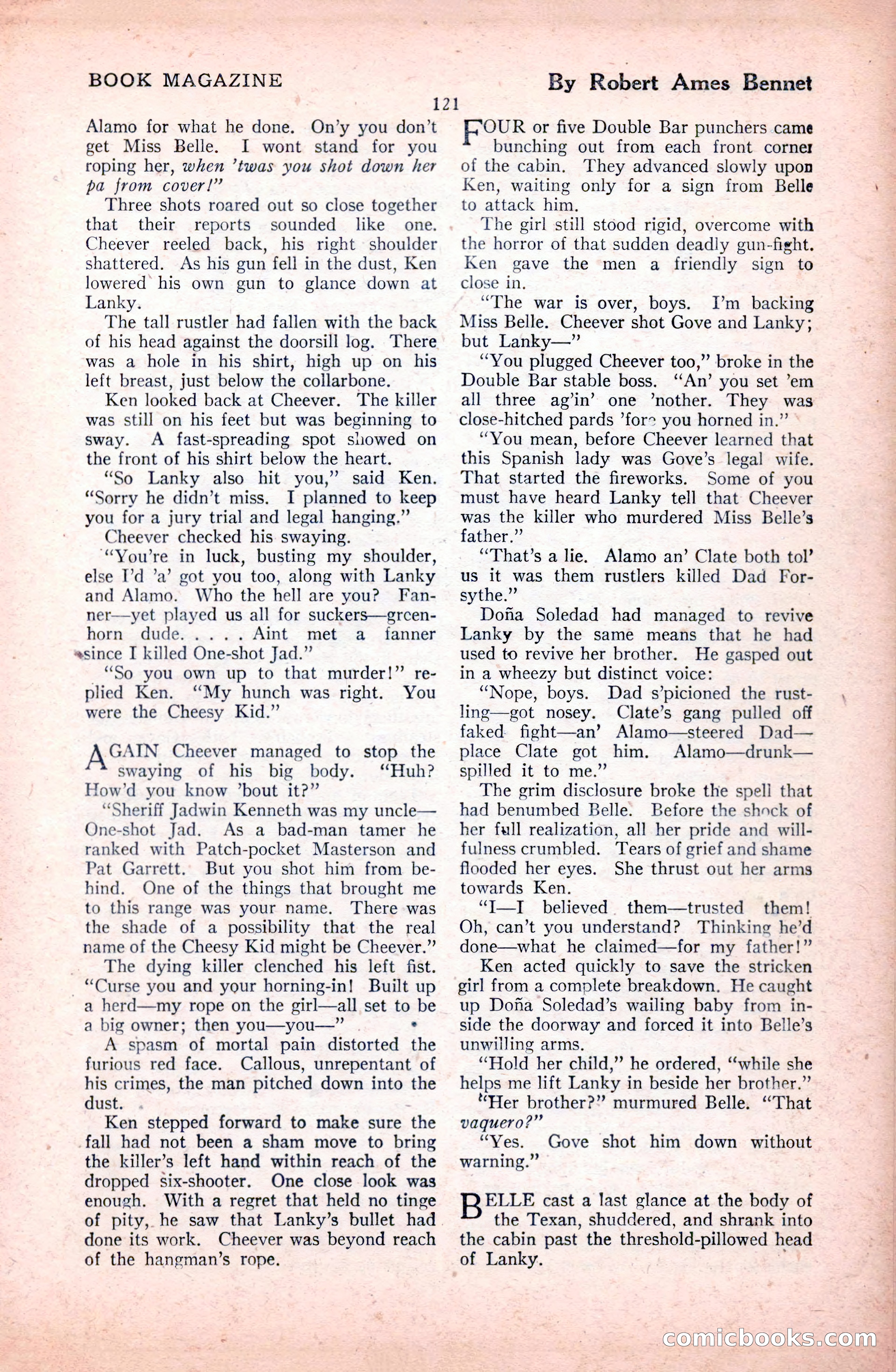 The Illustrated Blue Book Magazine, January 1928 — page 121 of 202