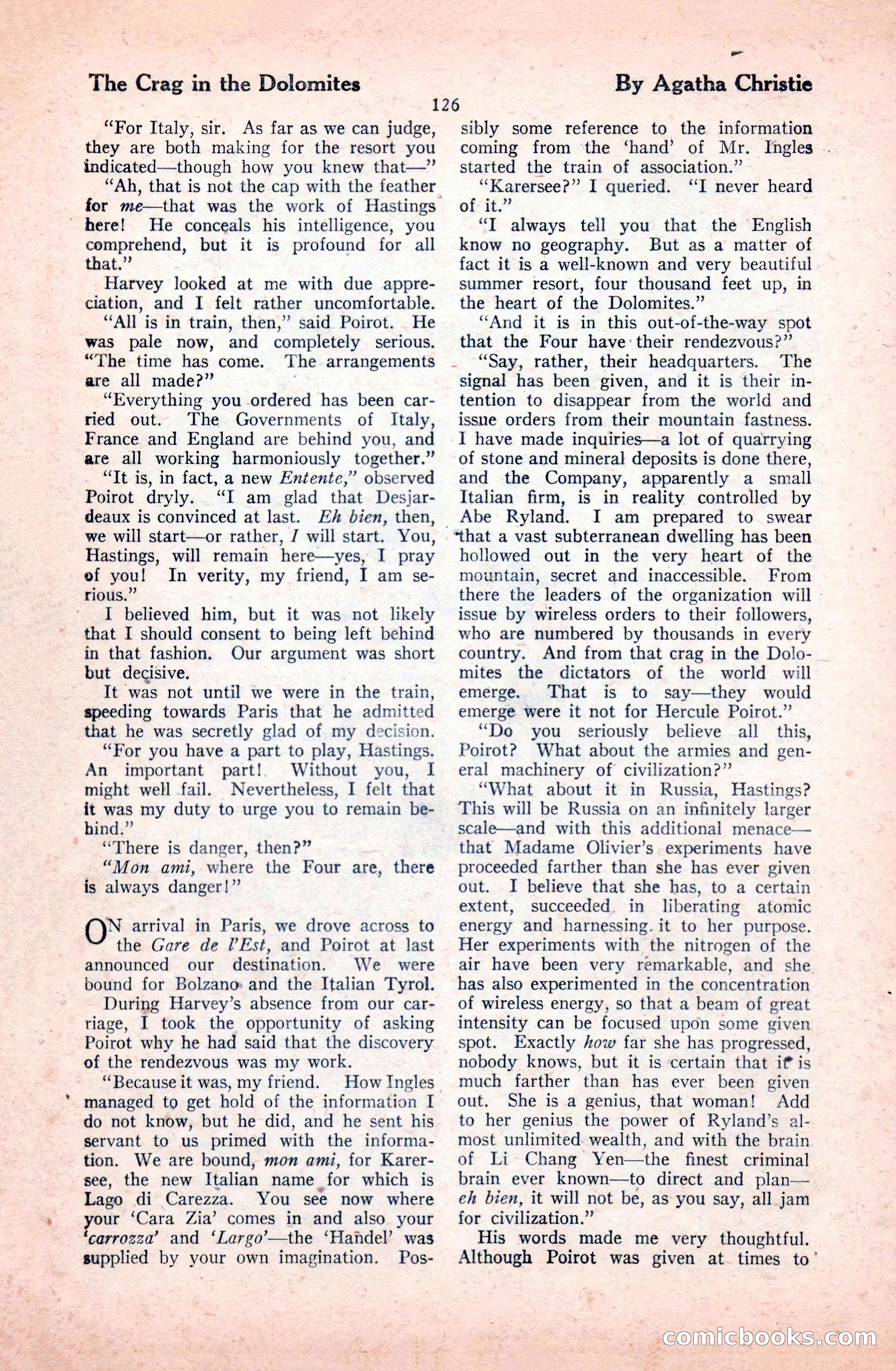 The Illustrated Blue Book Magazine, January 1928 — page 126 of 202