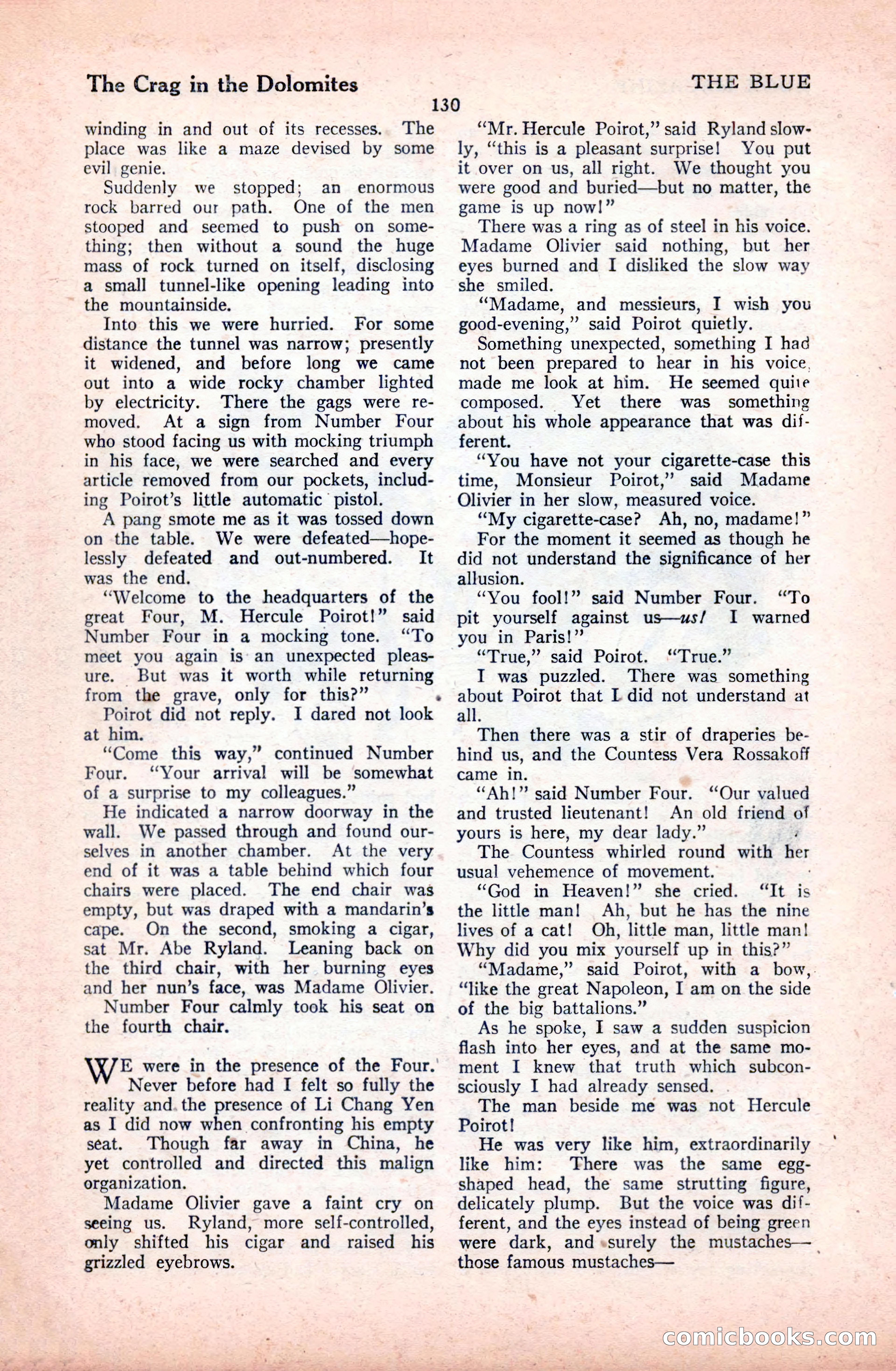 The Illustrated Blue Book Magazine, January 1928 — page 130 of 202