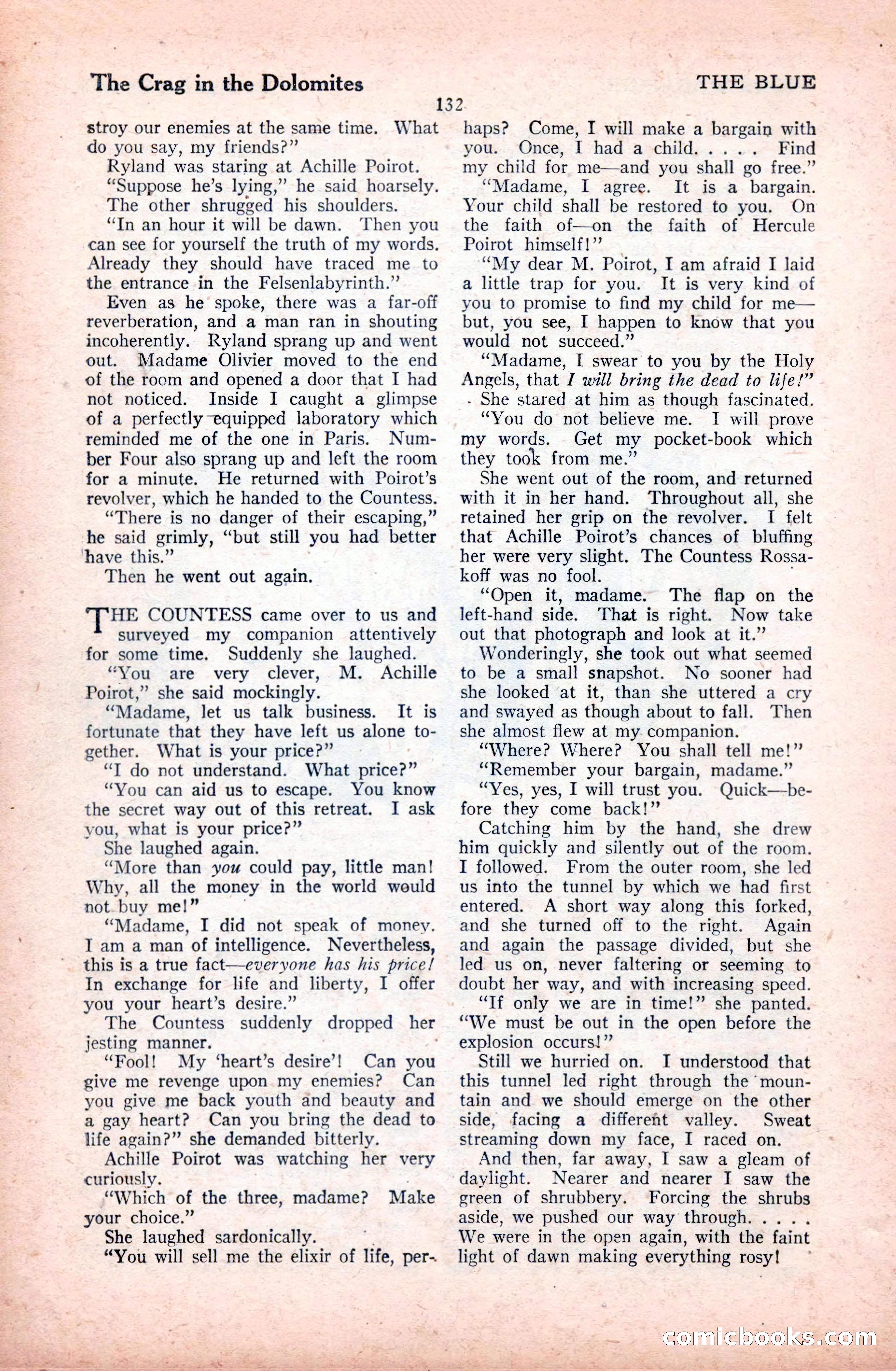 The Illustrated Blue Book Magazine, January 1928 — page 132 of 202
