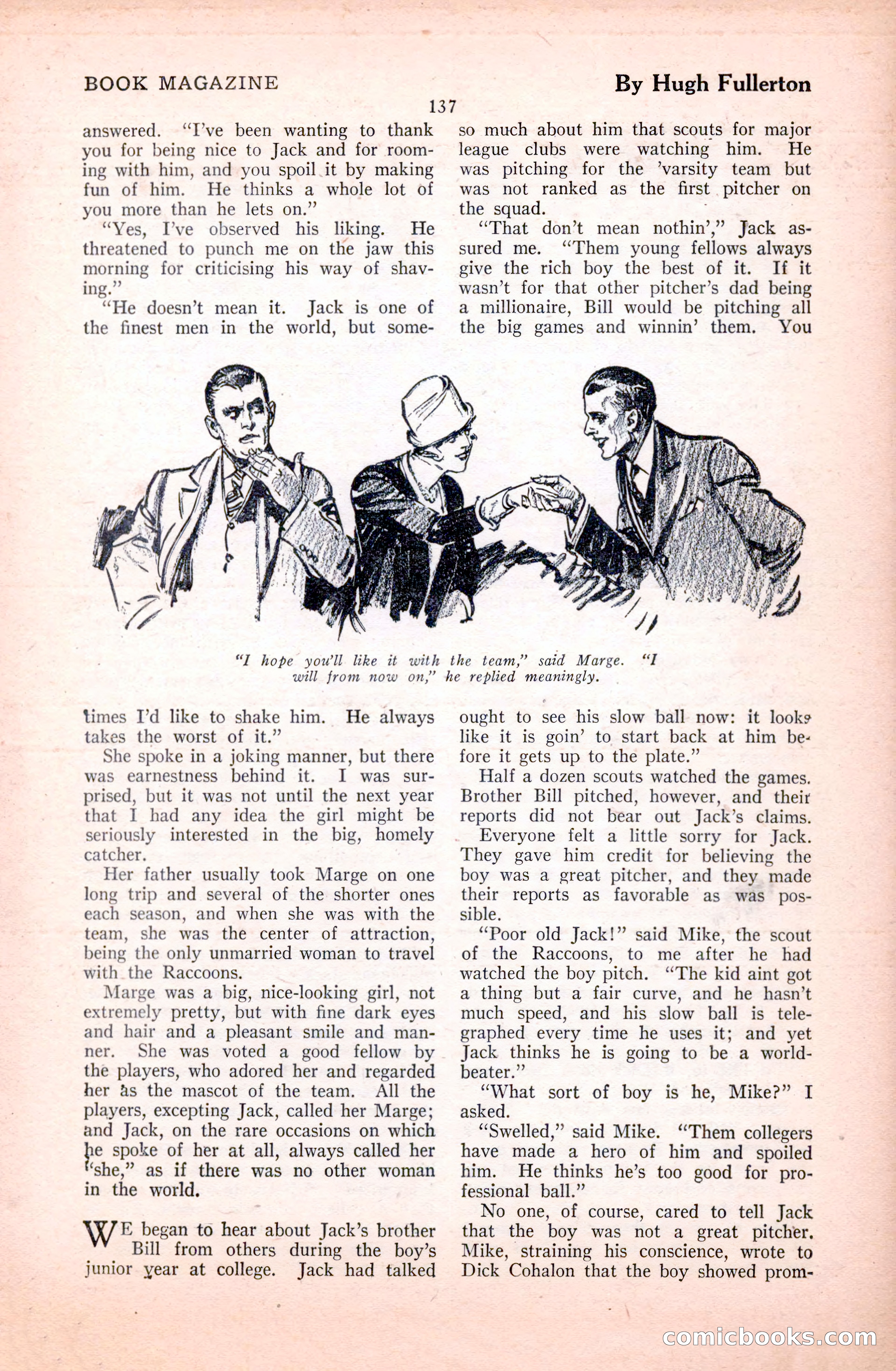 The Illustrated Blue Book Magazine, January 1928 — page 137 of 202