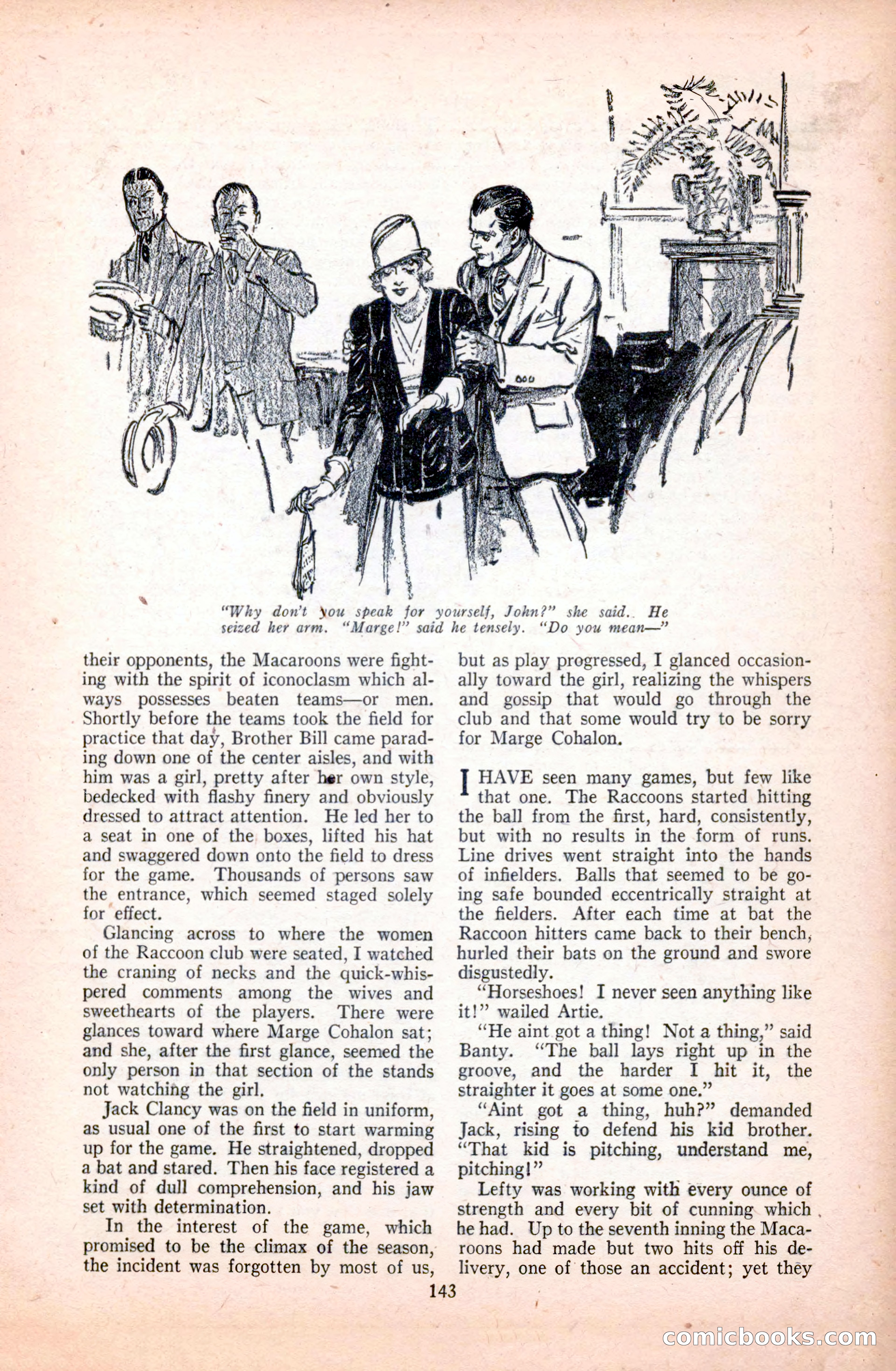 The Illustrated Blue Book Magazine, January 1928 — page 143 of 202