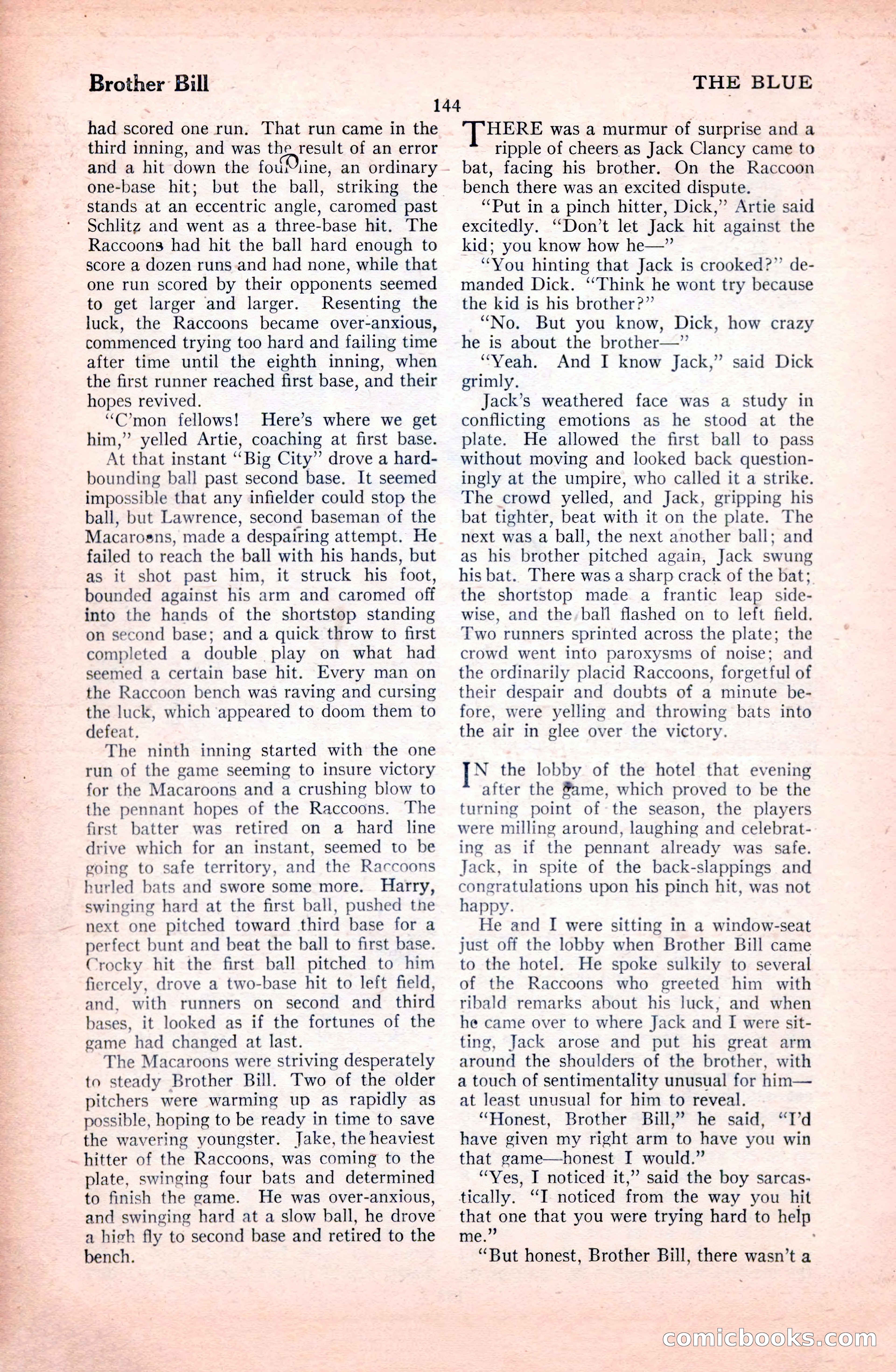 The Illustrated Blue Book Magazine, January 1928 — page 144 of 202