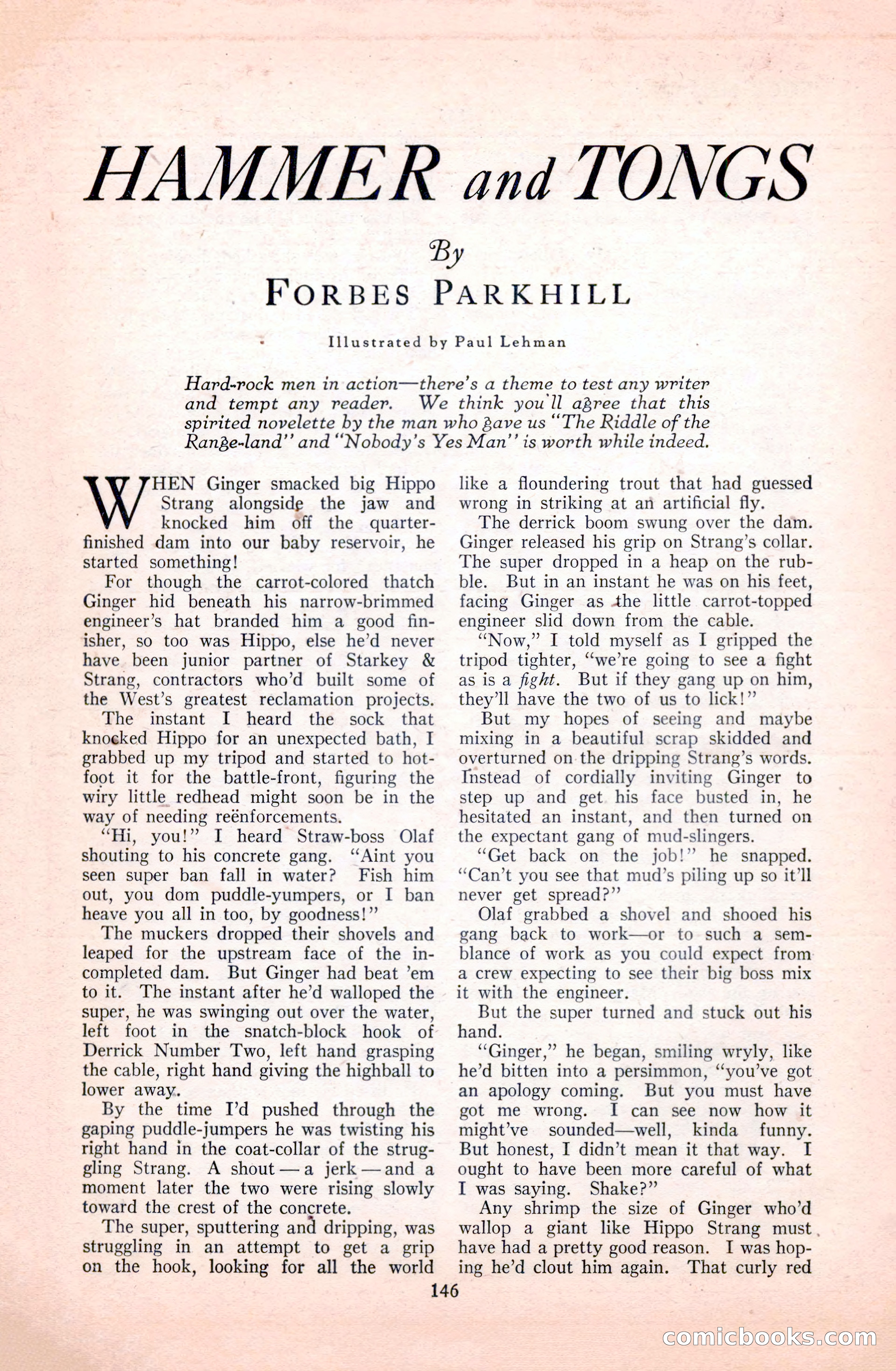The Illustrated Blue Book Magazine, January 1928 — page 146 of 202