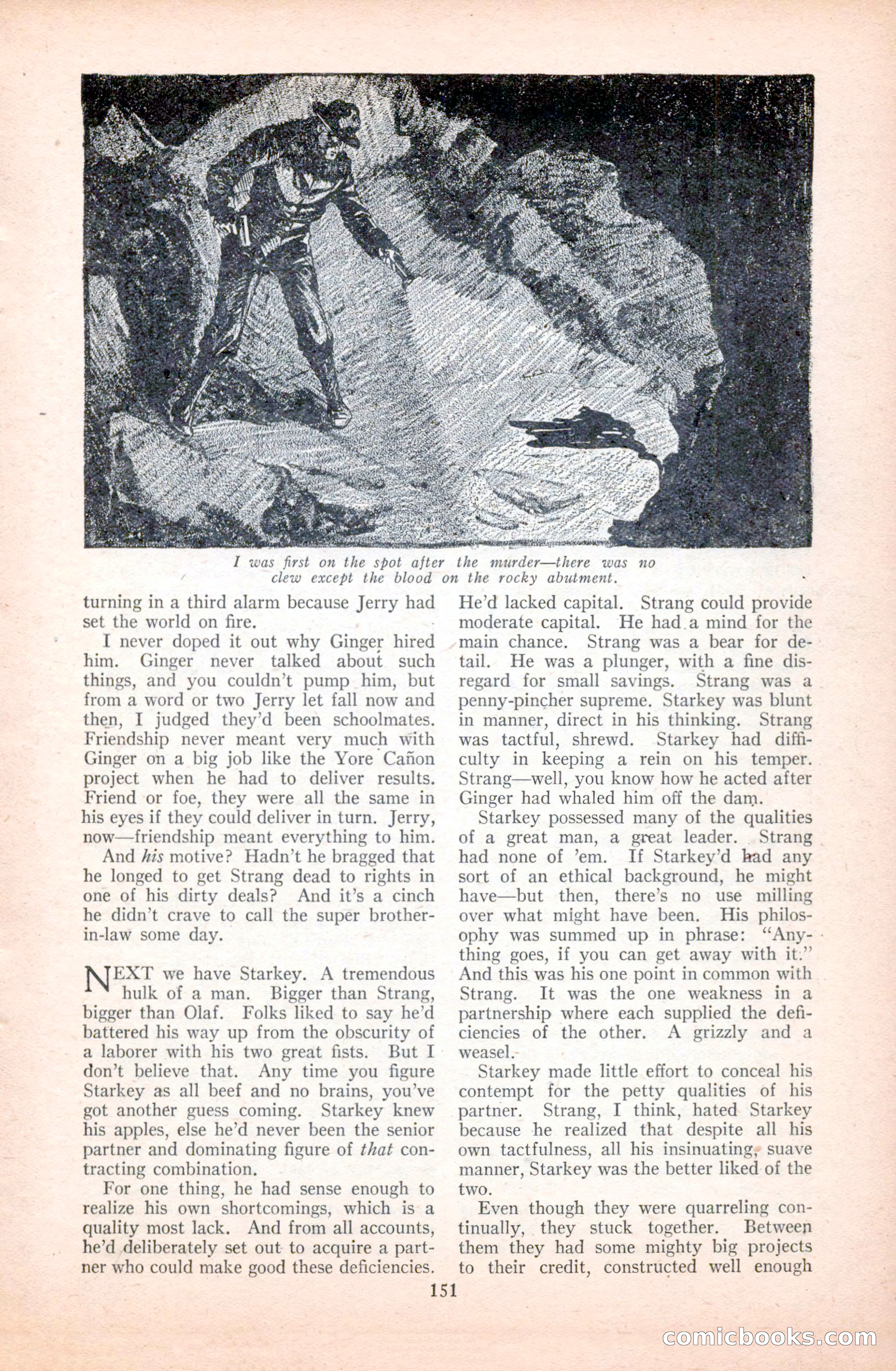 The Illustrated Blue Book Magazine, January 1928 — page 151 of 202