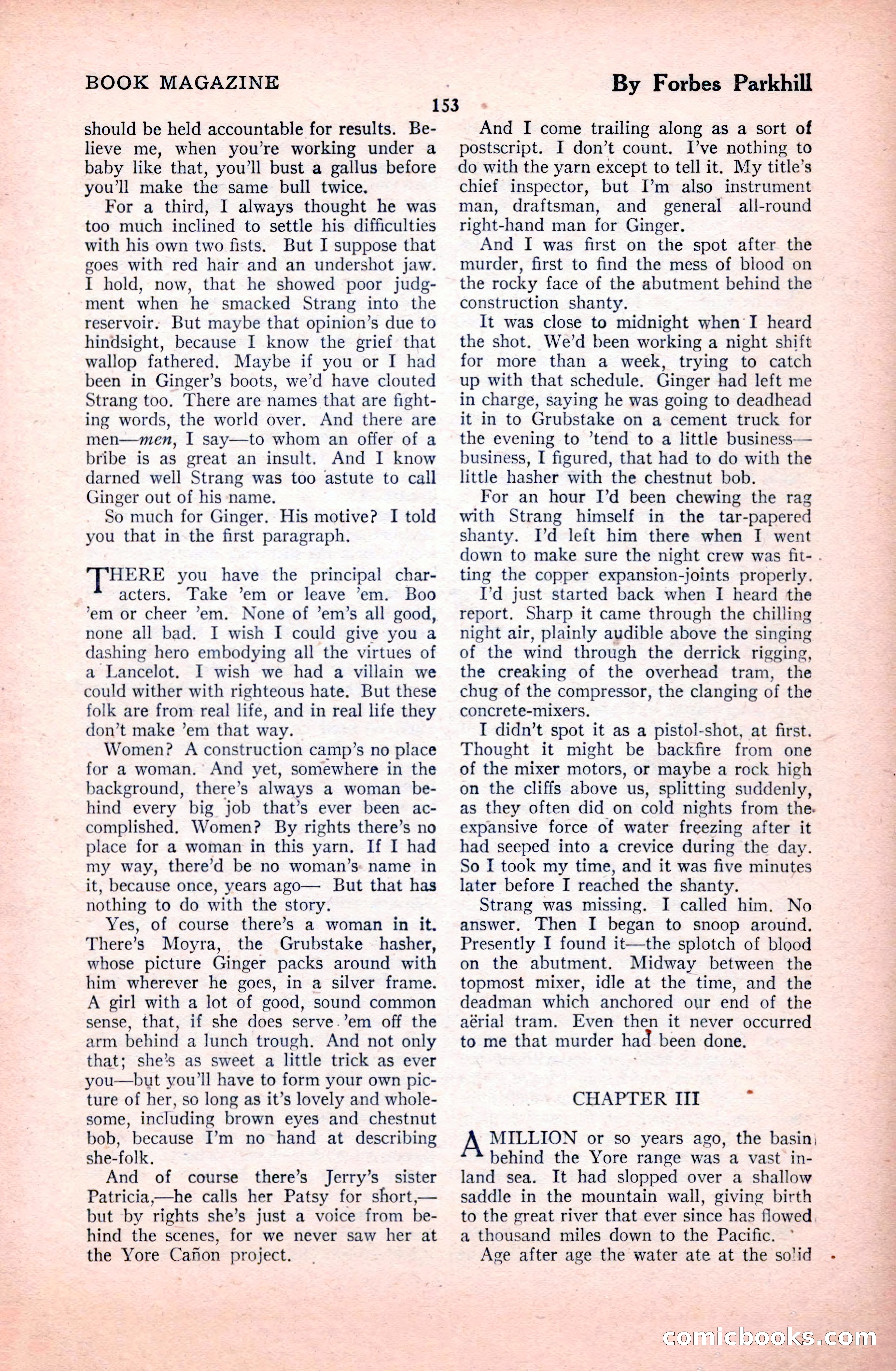 The Illustrated Blue Book Magazine, January 1928 — page 153 of 202