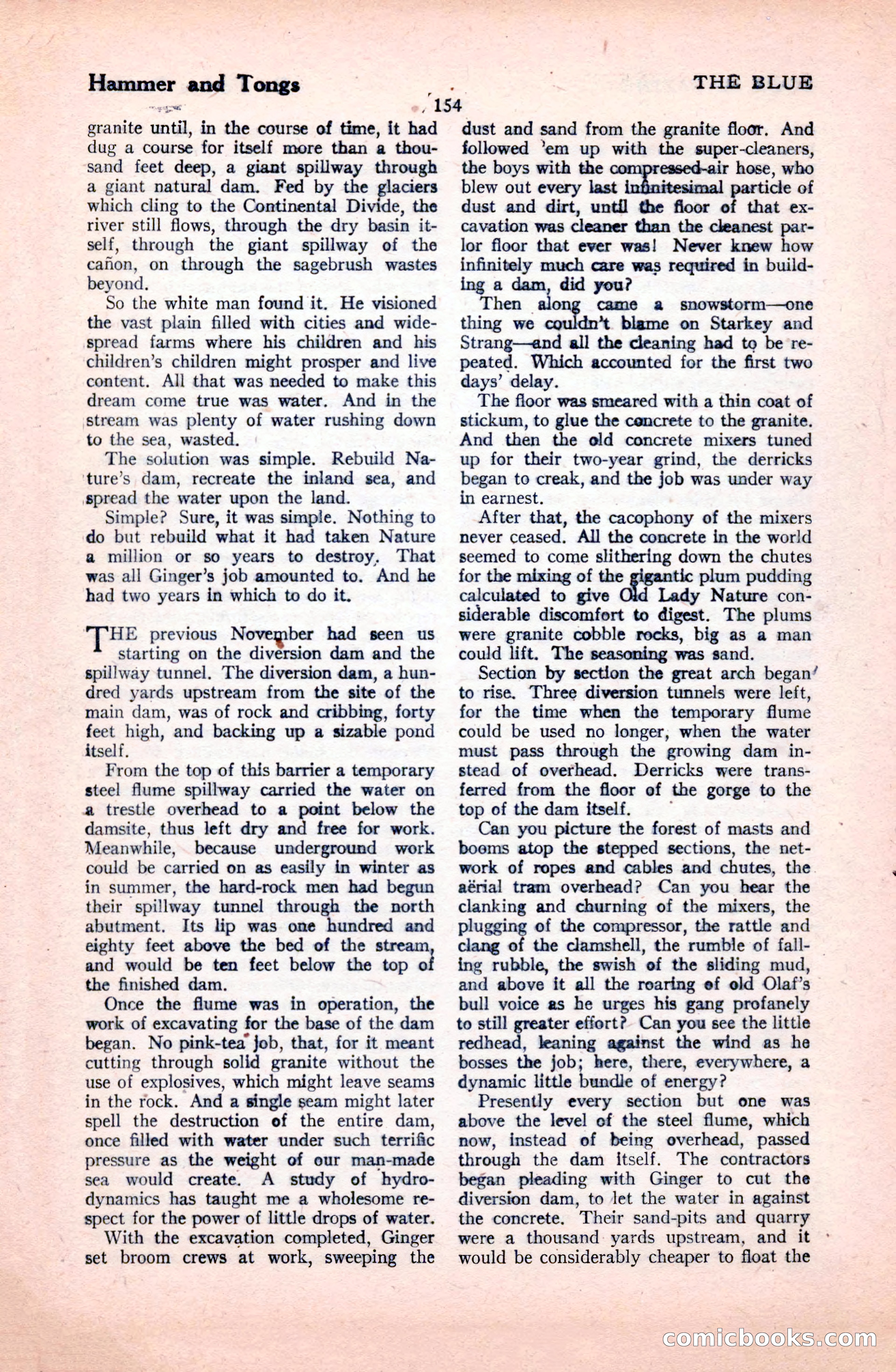 The Illustrated Blue Book Magazine, January 1928 — page 154 of 202