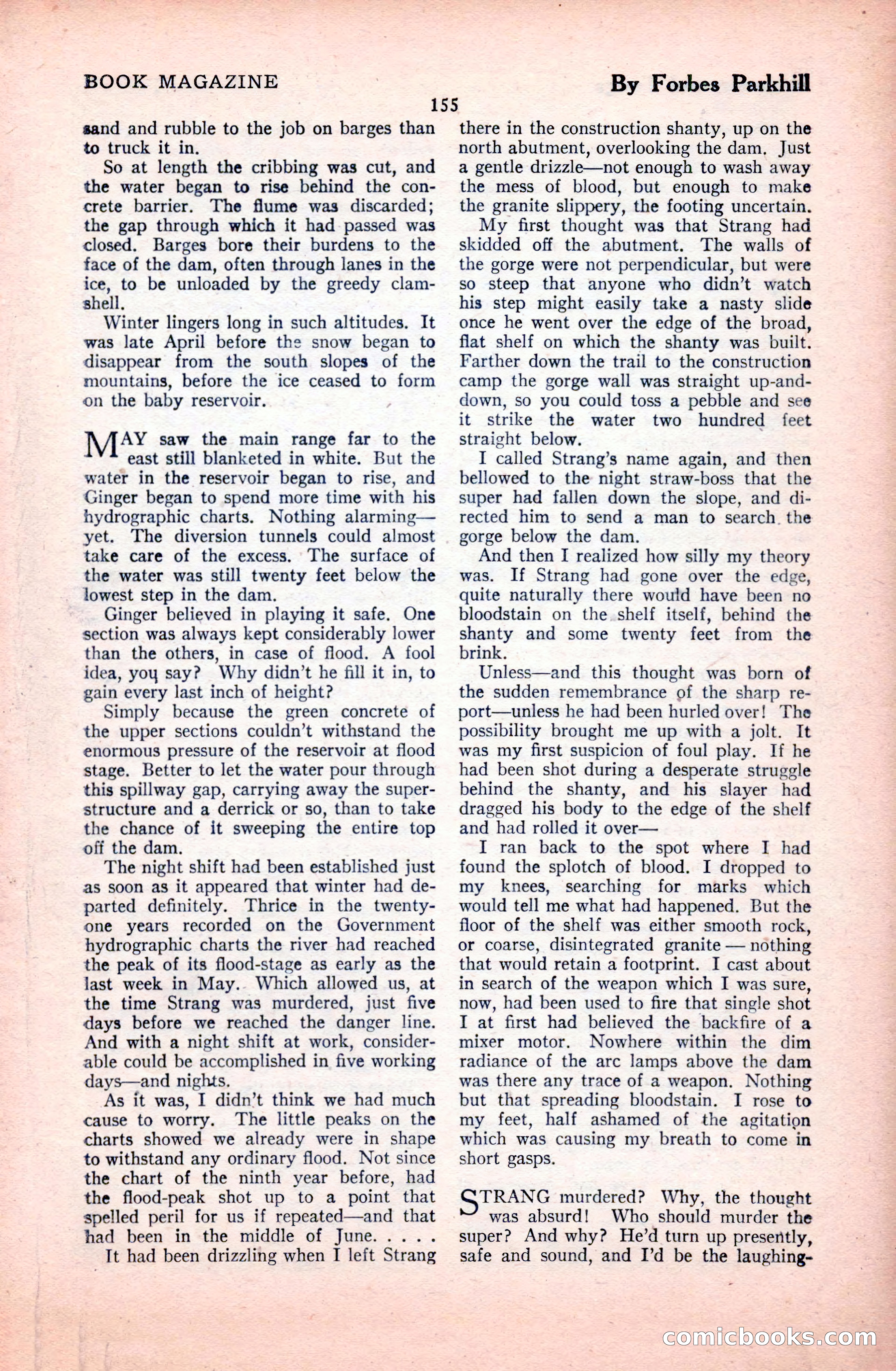 The Illustrated Blue Book Magazine, January 1928 — page 155 of 202