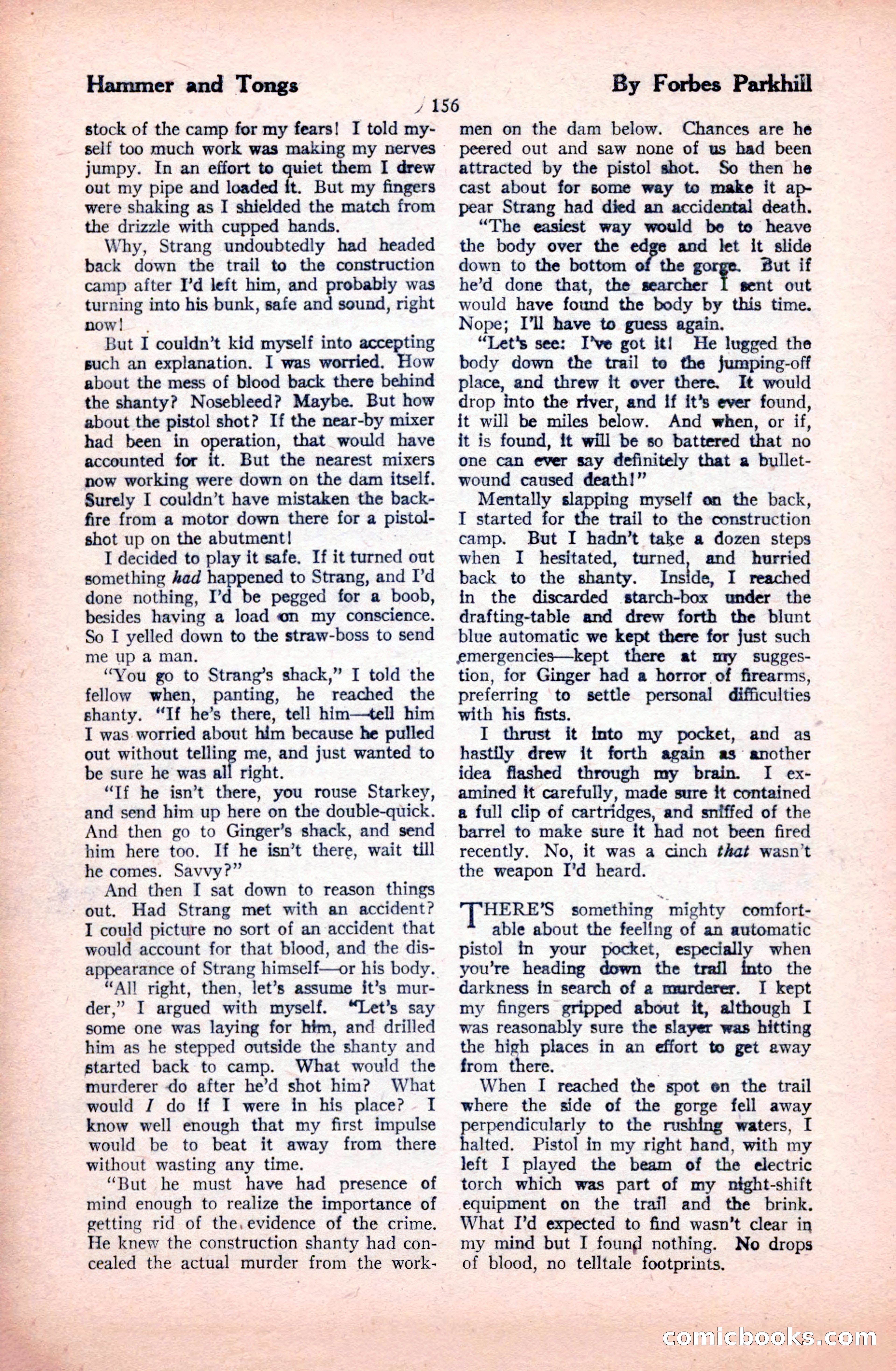 The Illustrated Blue Book Magazine, January 1928 — page 156 of 202