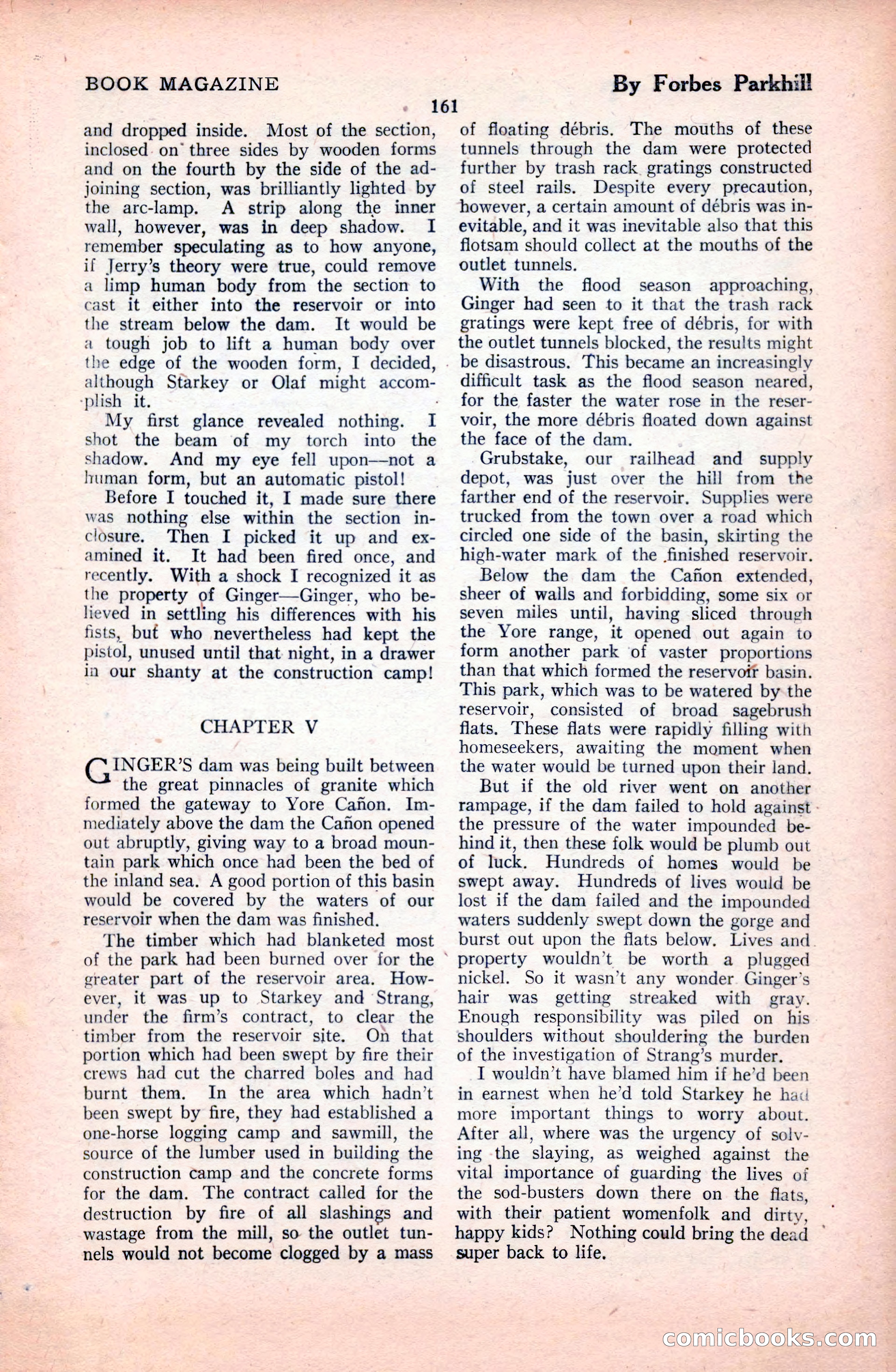 The Illustrated Blue Book Magazine, January 1928 — page 161 of 202