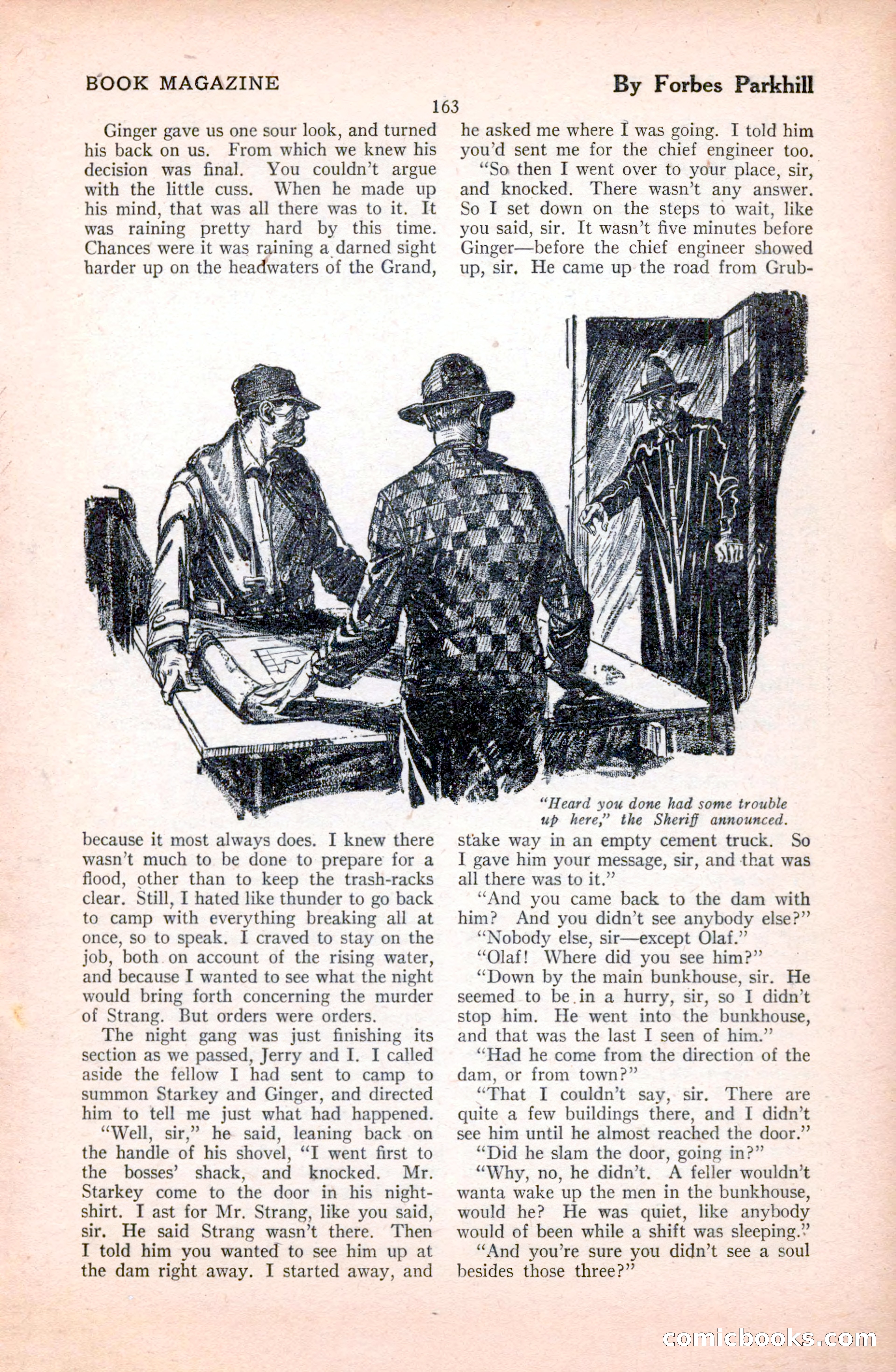 The Illustrated Blue Book Magazine, January 1928 — page 163 of 202