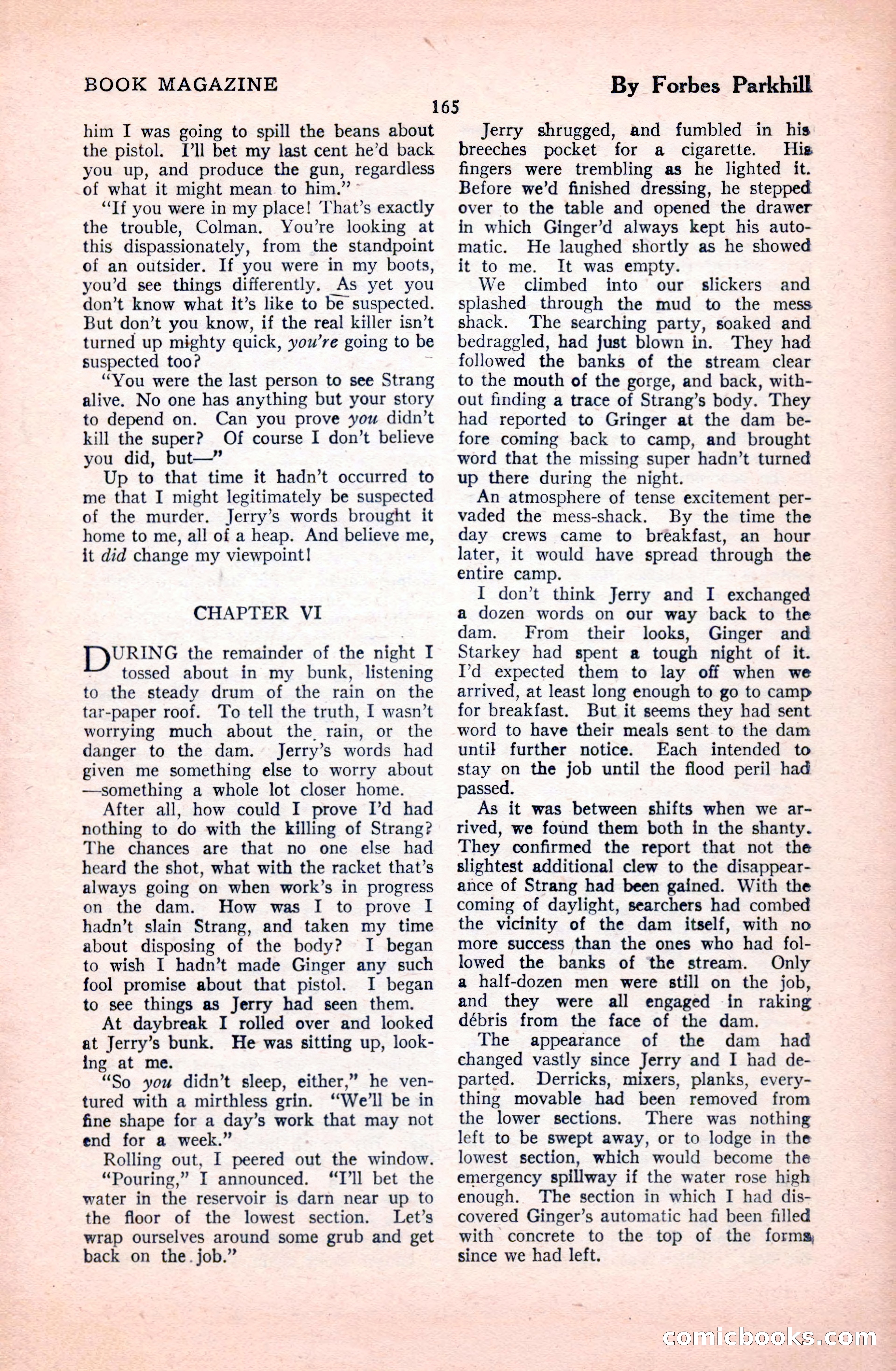 The Illustrated Blue Book Magazine, January 1928 — page 165 of 202