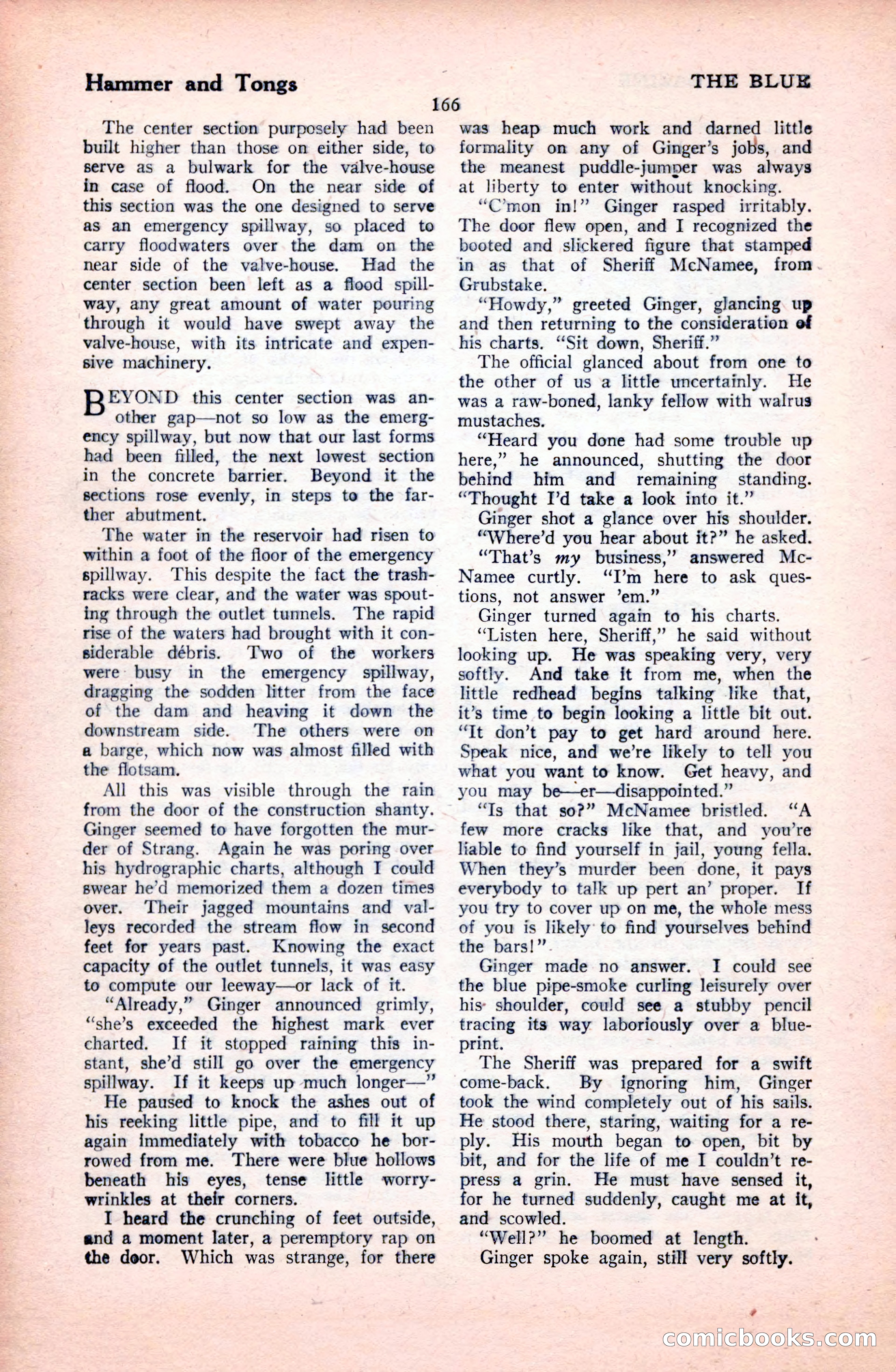 The Illustrated Blue Book Magazine, January 1928 — page 166 of 202