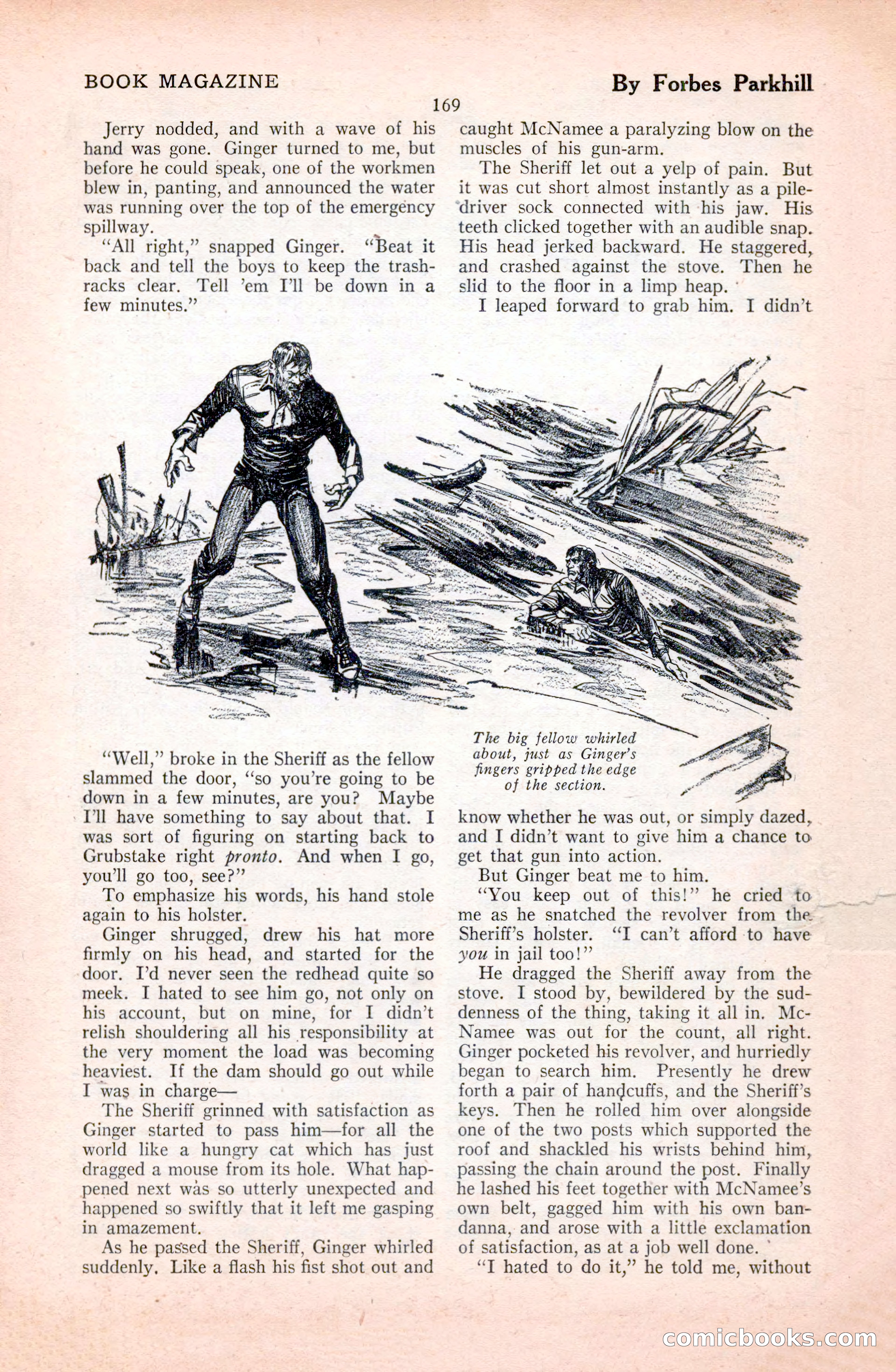 The Illustrated Blue Book Magazine, January 1928 — page 169 of 202
