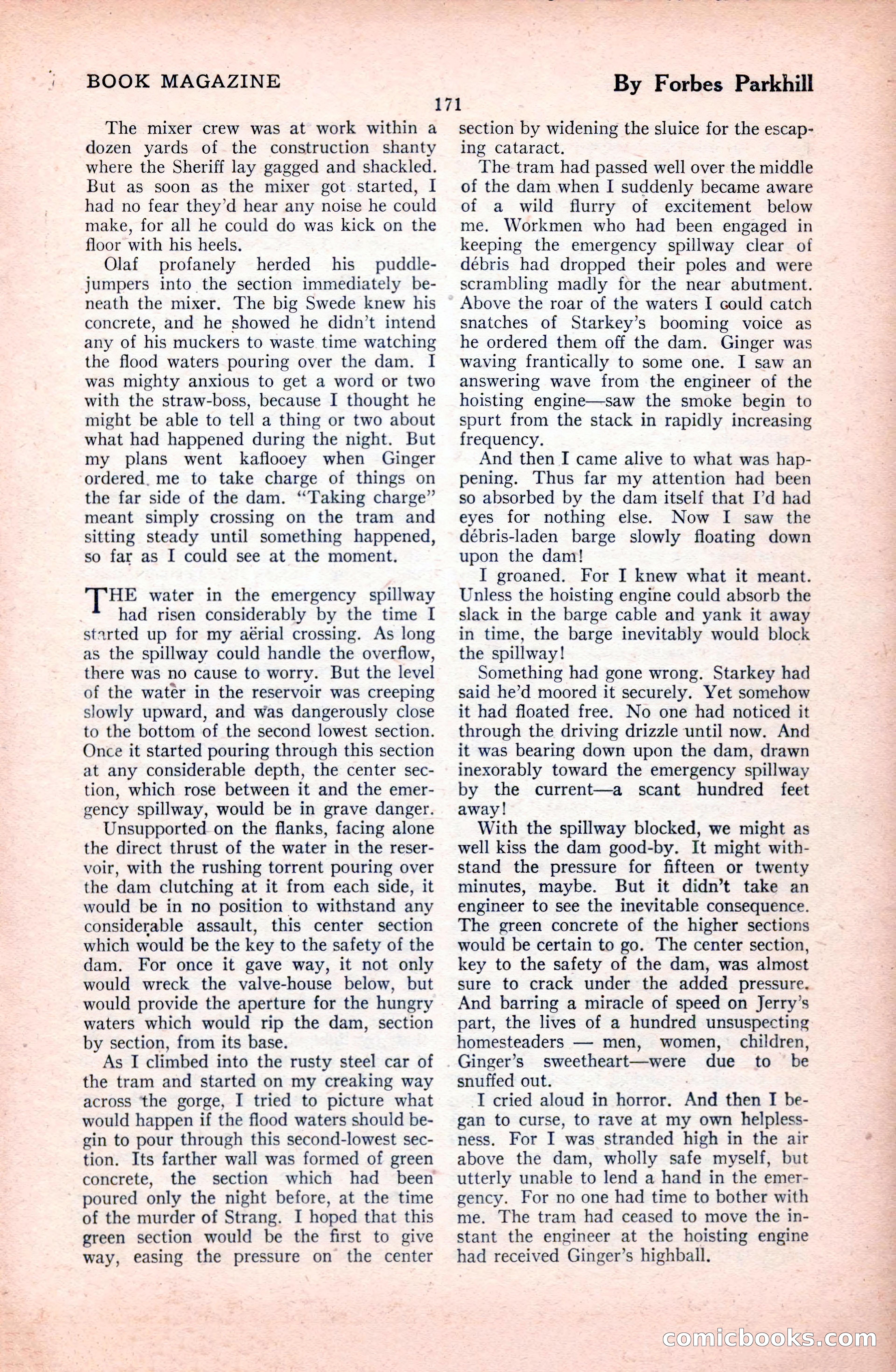 The Illustrated Blue Book Magazine, January 1928 — page 171 of 202