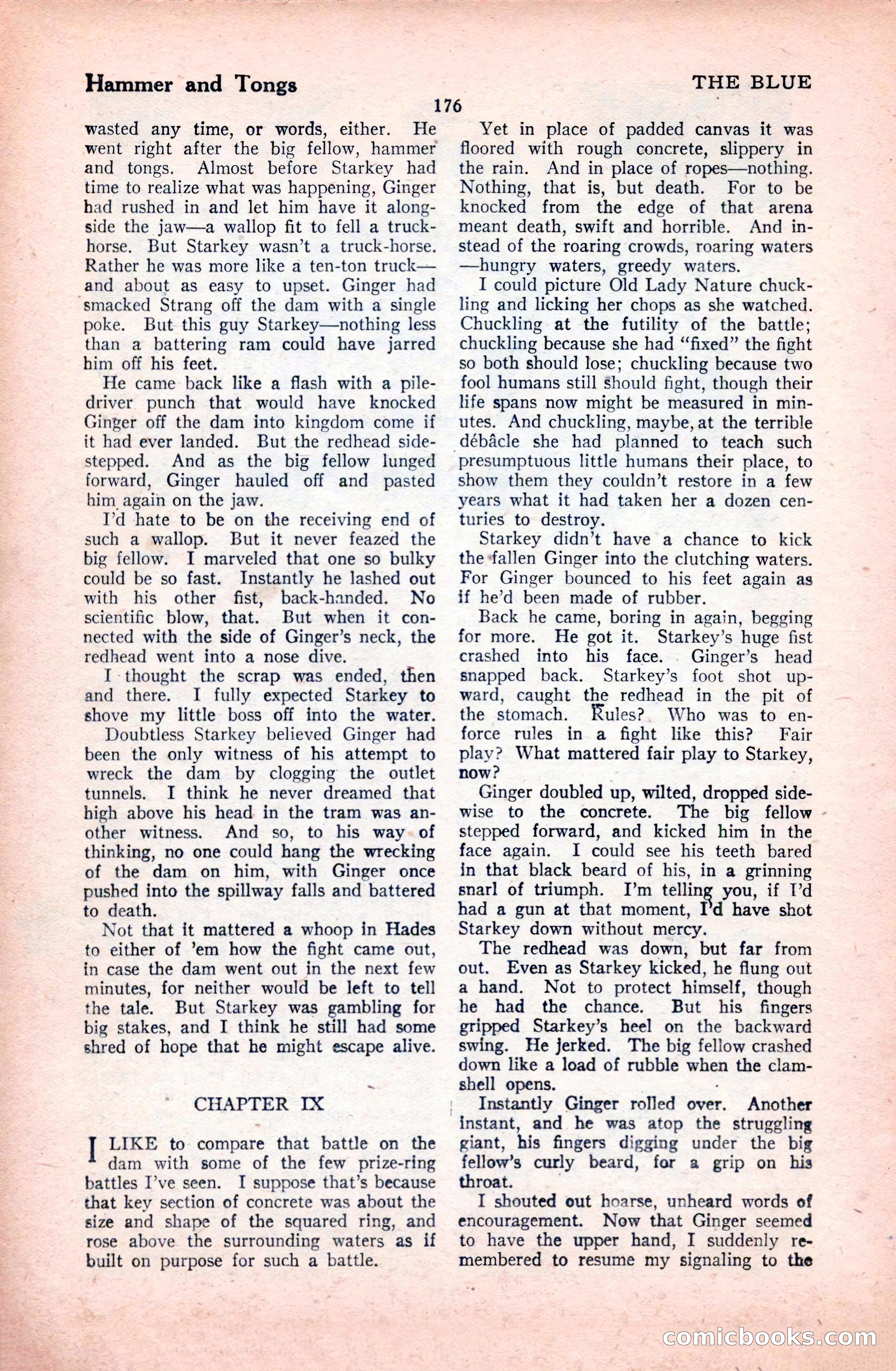 The Illustrated Blue Book Magazine, January 1928 — page 176 of 202