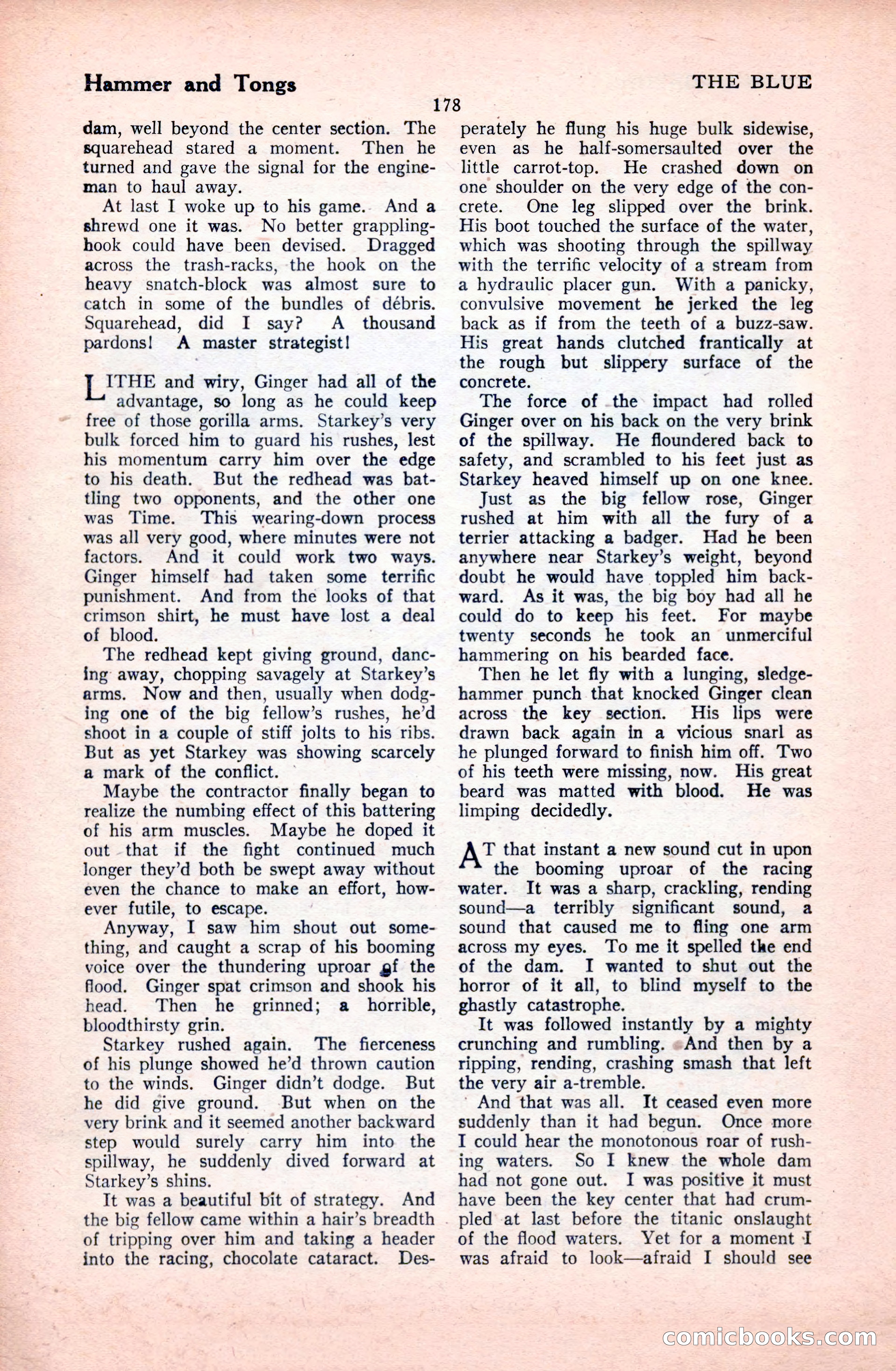 The Illustrated Blue Book Magazine, January 1928 — page 178 of 202