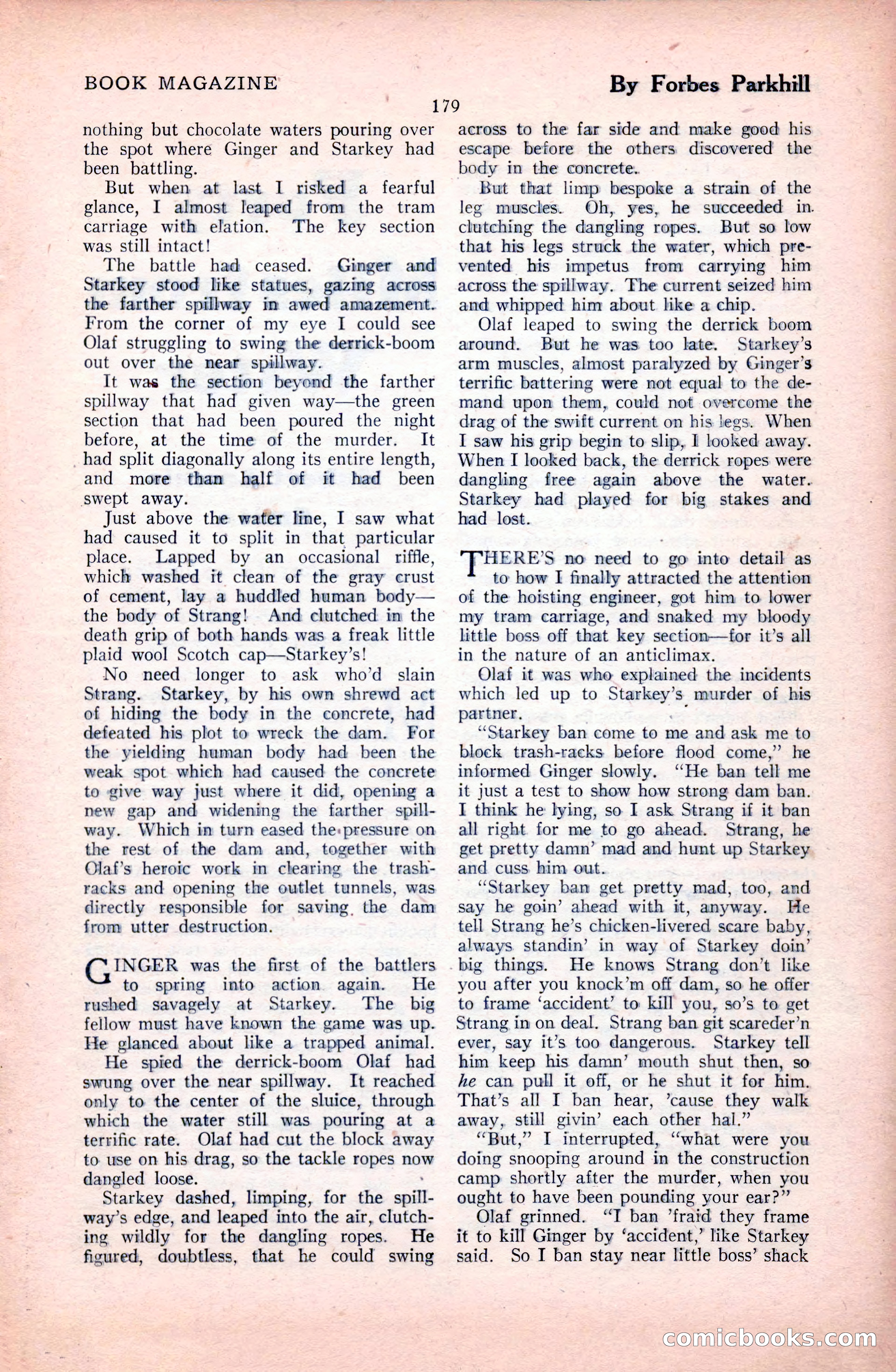The Illustrated Blue Book Magazine, January 1928 — page 179 of 202