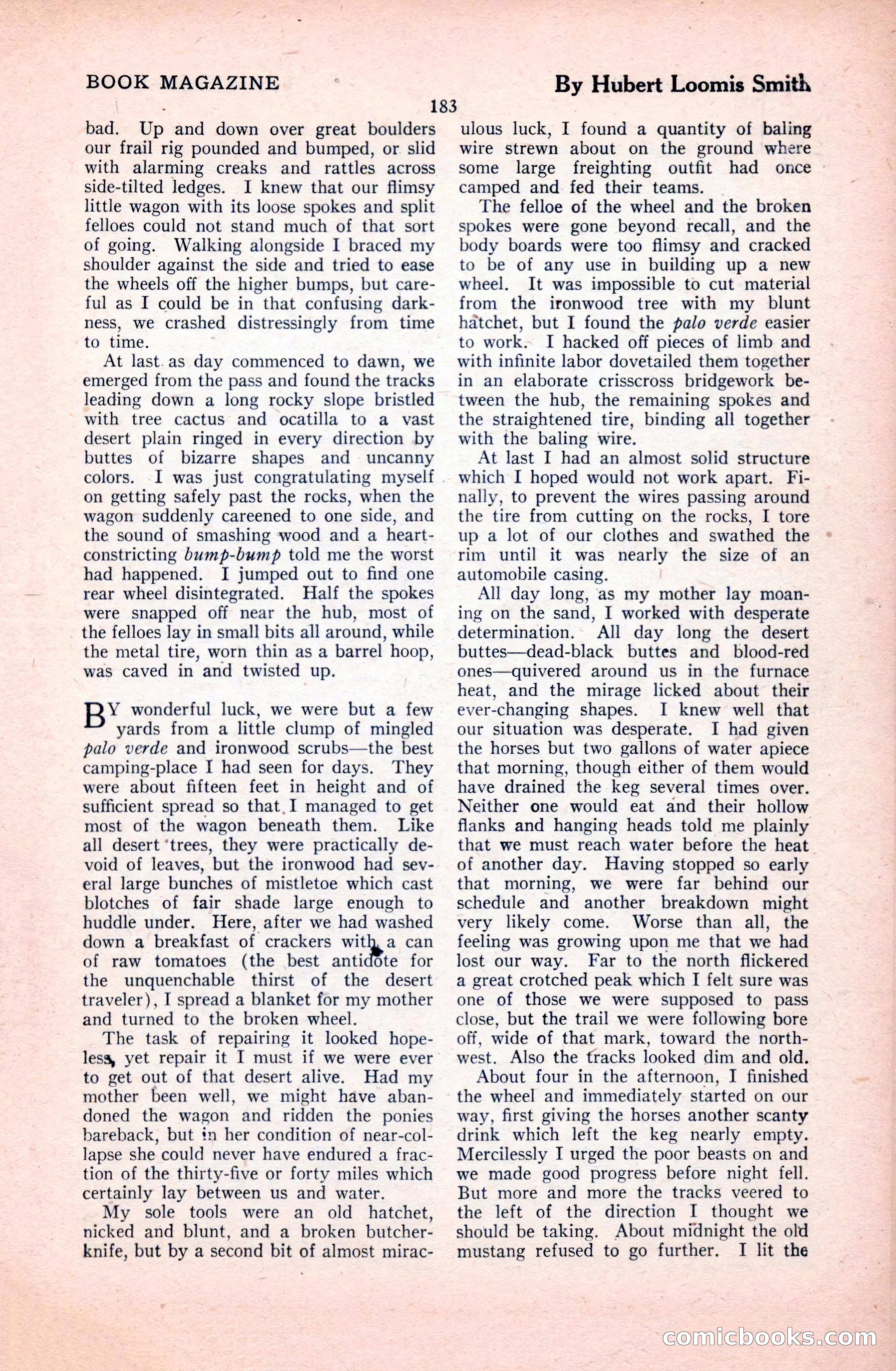 The Illustrated Blue Book Magazine, January 1928 — page 183 of 202