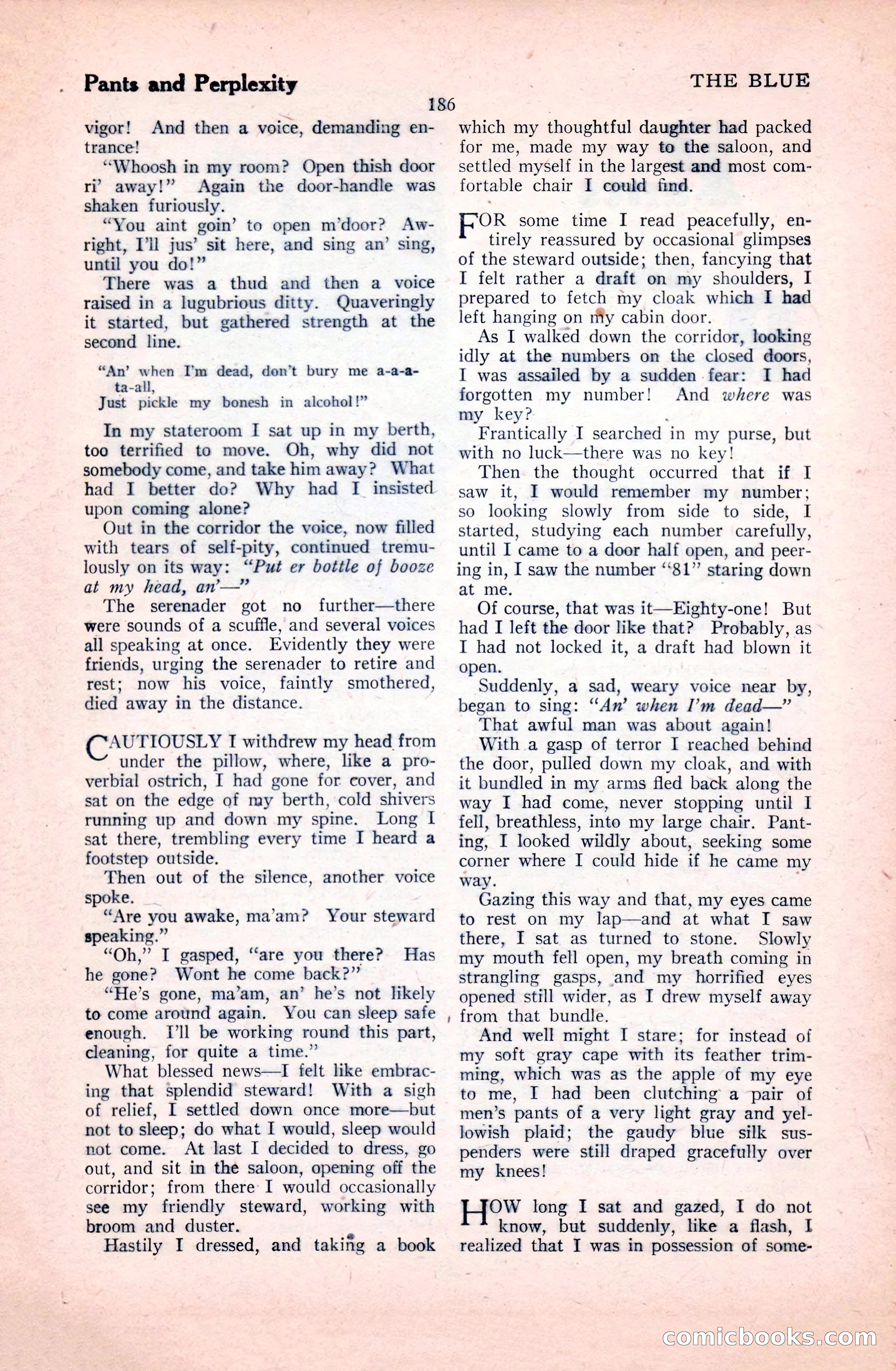 The Illustrated Blue Book Magazine, January 1928 — page 186 of 202