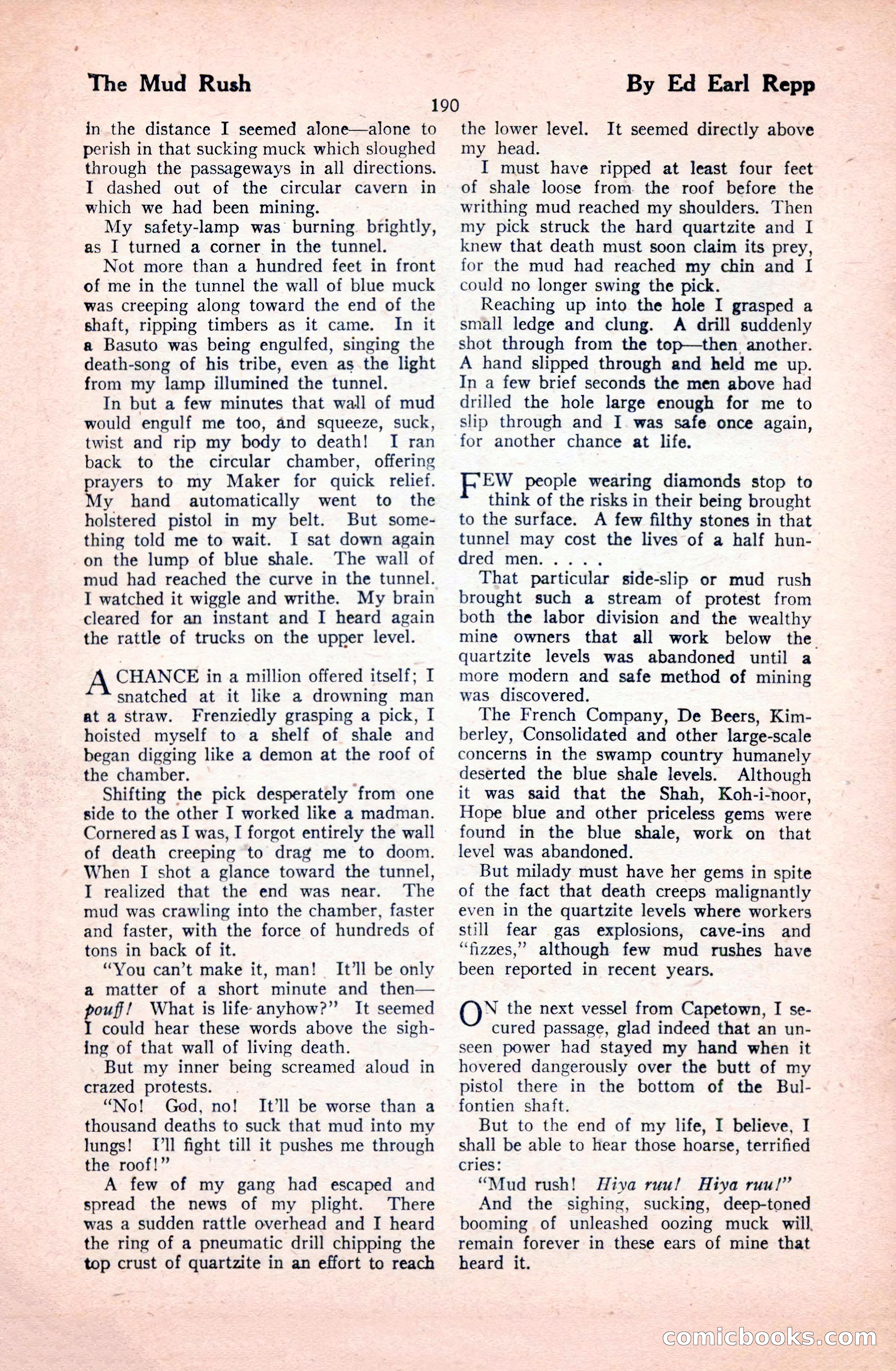 The Illustrated Blue Book Magazine, January 1928 — page 190 of 202